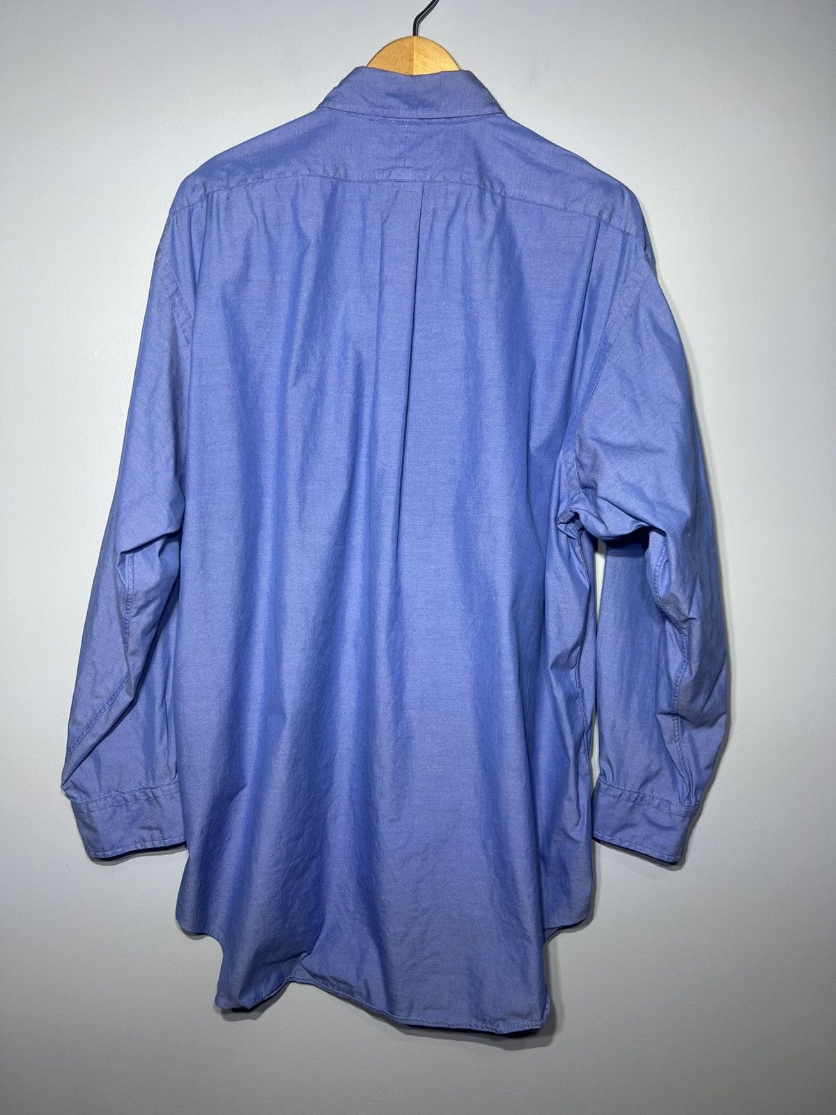 Polo Ralph Lauren Vtg Polo Ralph Lauren sz 17 Yarmouth Dress Pinpoint Oxford Size US XL / EU 56 / 4 - 4 Thumbnail