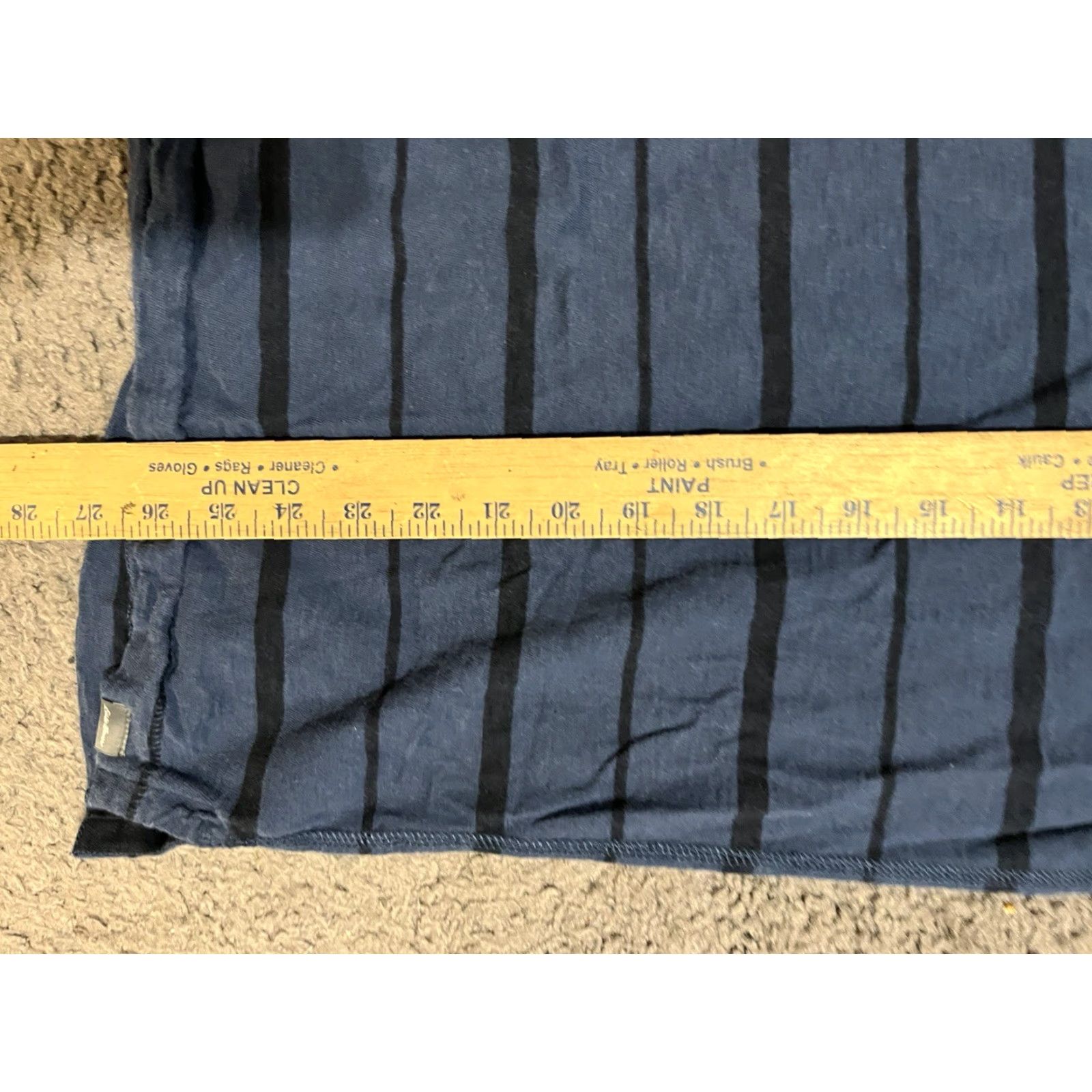 Eddie Bauer Eddie Bauer Blue Striped Polo Shirt Adult Large Short Sleeve Outdoor Mens Size US L / EU 52-54 / 3 - 5 Thumbnail
