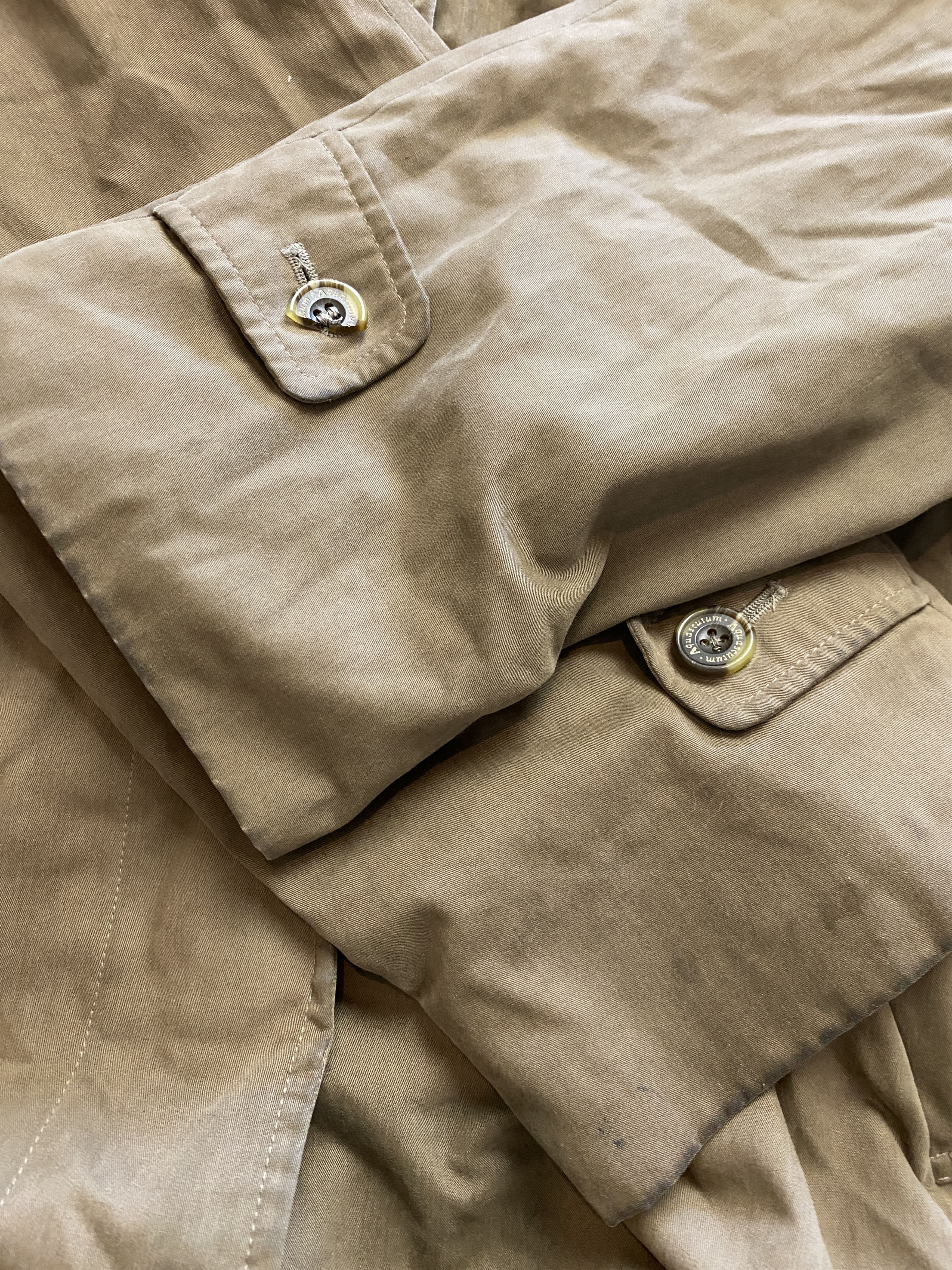 Aquascutum × Vintage Aquascutum vintage beige coat Size L / US 10 / IT 46 - 7 Thumbnail