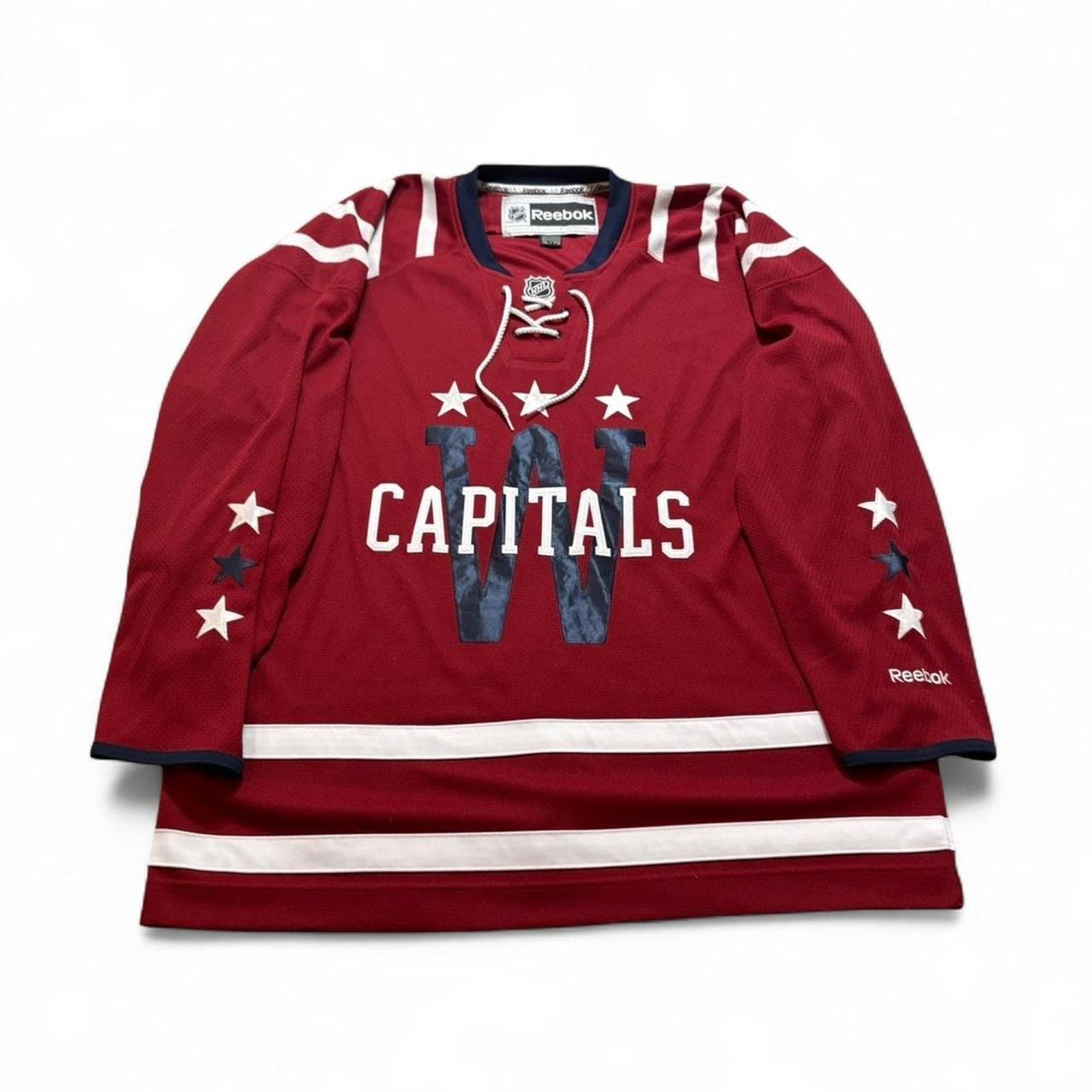 Reebok Authentic reebok washington caps 2015 winter classic jersey Size US XL / EU 56 / 4 - 2 Thumbnail