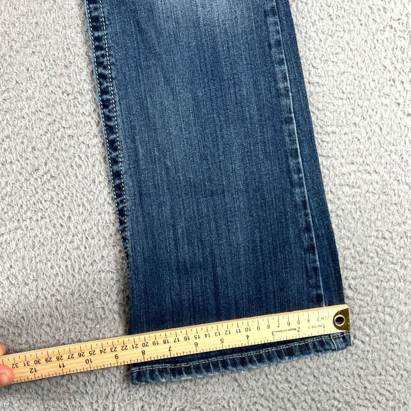 Silver Jeans Co. Silver Tuesday Bootcut Jeans Womens 28 Low Rise Dark Wash Denim Stretch Y2K Size 28" / US 6 / IT 42 - 2 Thumbnail