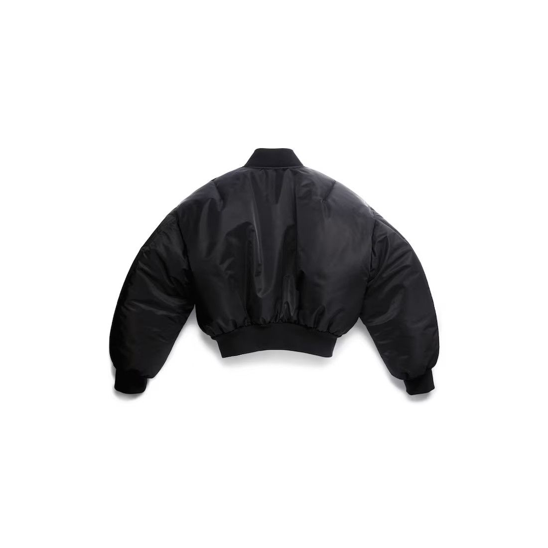 Balenciaga o1w1db10425 Dup / Bomber Jacket in Black Size L / US 10 / IT 46 - 2 Thumbnail