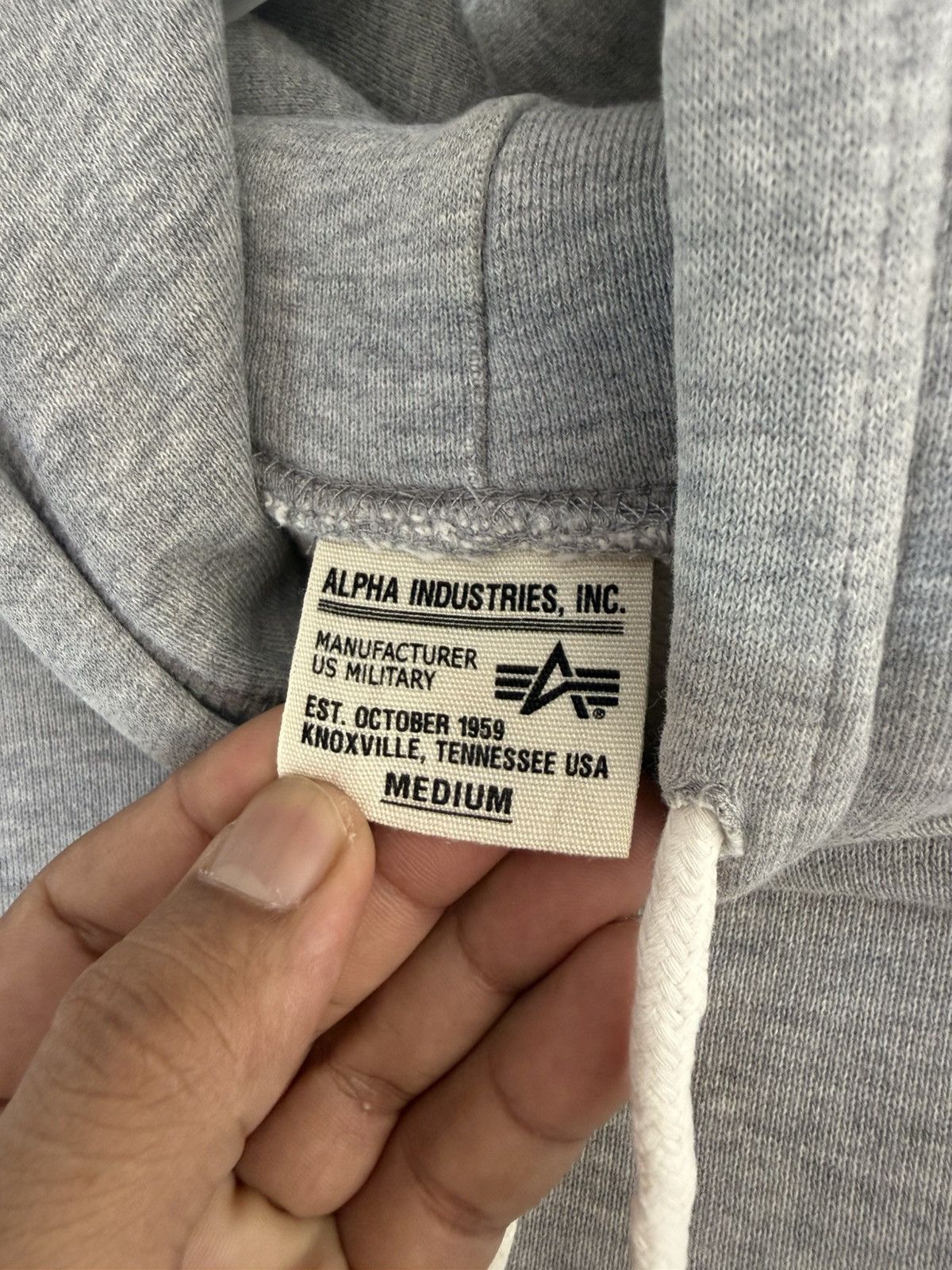 Alpha Industries 🔥 Vintage Y2K Alpha Industries "Army" oversized Hoodie - M Size US M / EU 48-50 / 2 - 7 Thumbnail