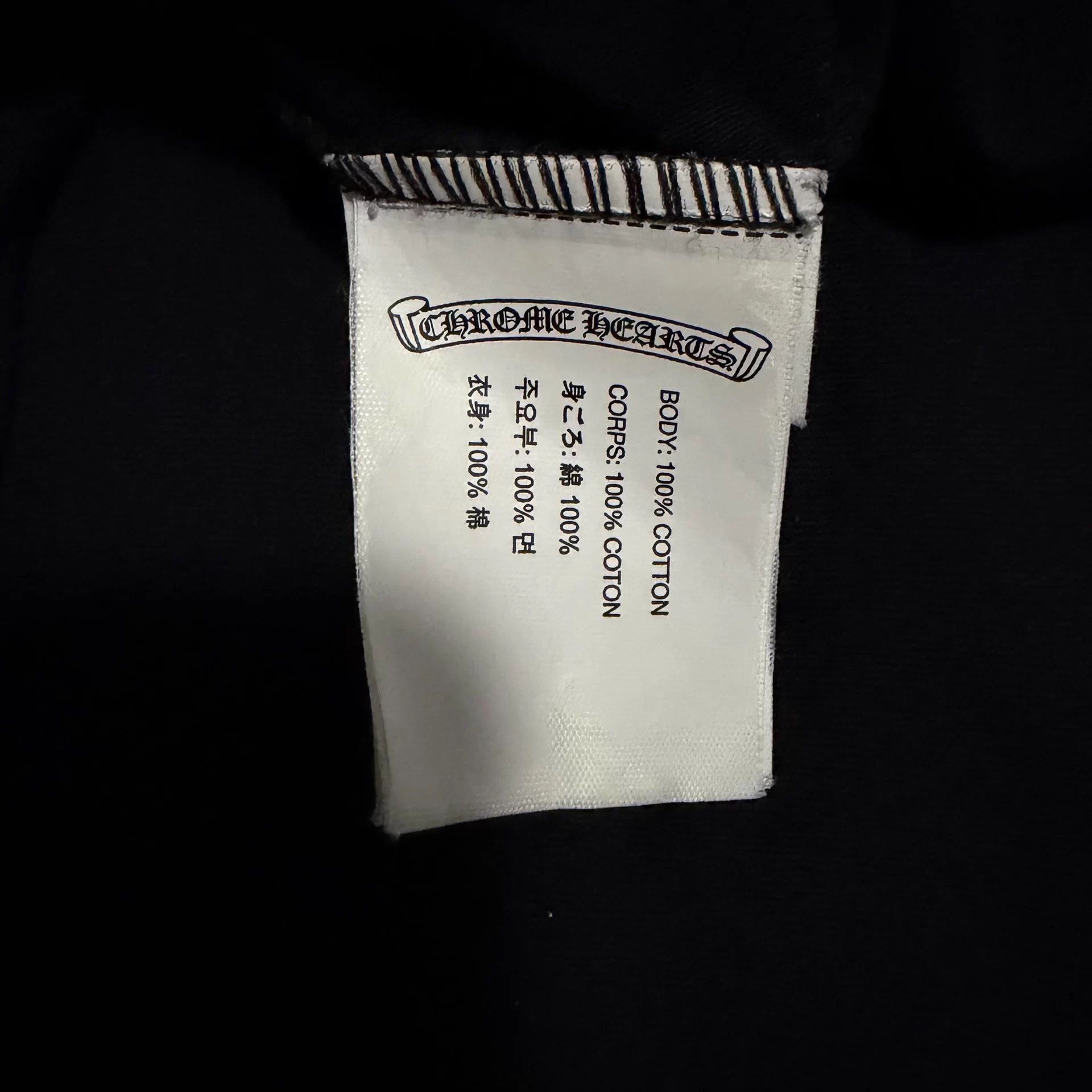 Chrome Hearts Chrome Hearts Neck Scroll Sanskrit Letter SS Tee L Size US L / EU 52-54 / 3 - 4 Thumbnail