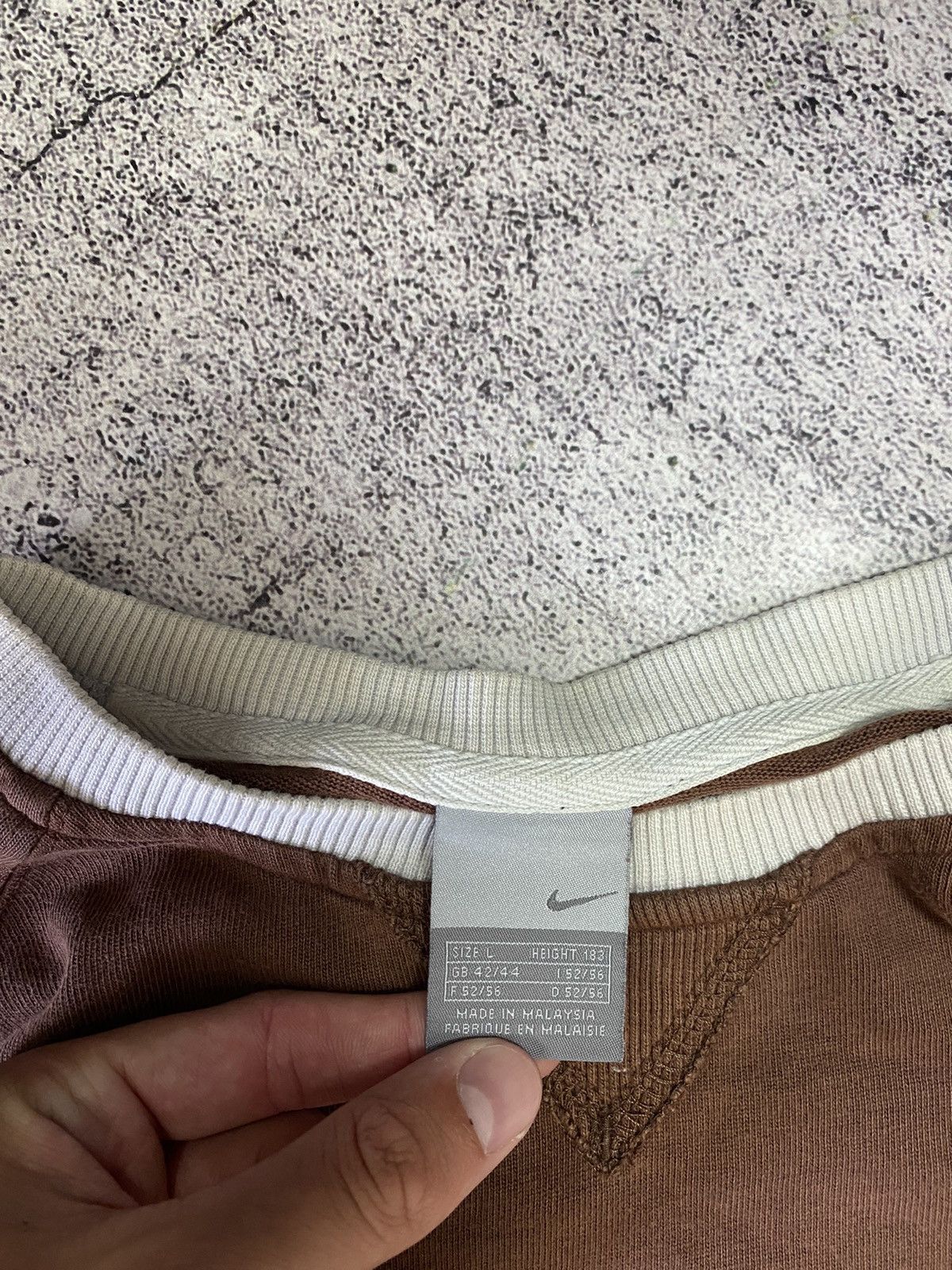 Nike × Vintage NIKE VINTAGE BROWN LONG SLEEVE FADED #19 JAPANESE Size US L / EU 52-54 / 3 - 12 Thumbnail