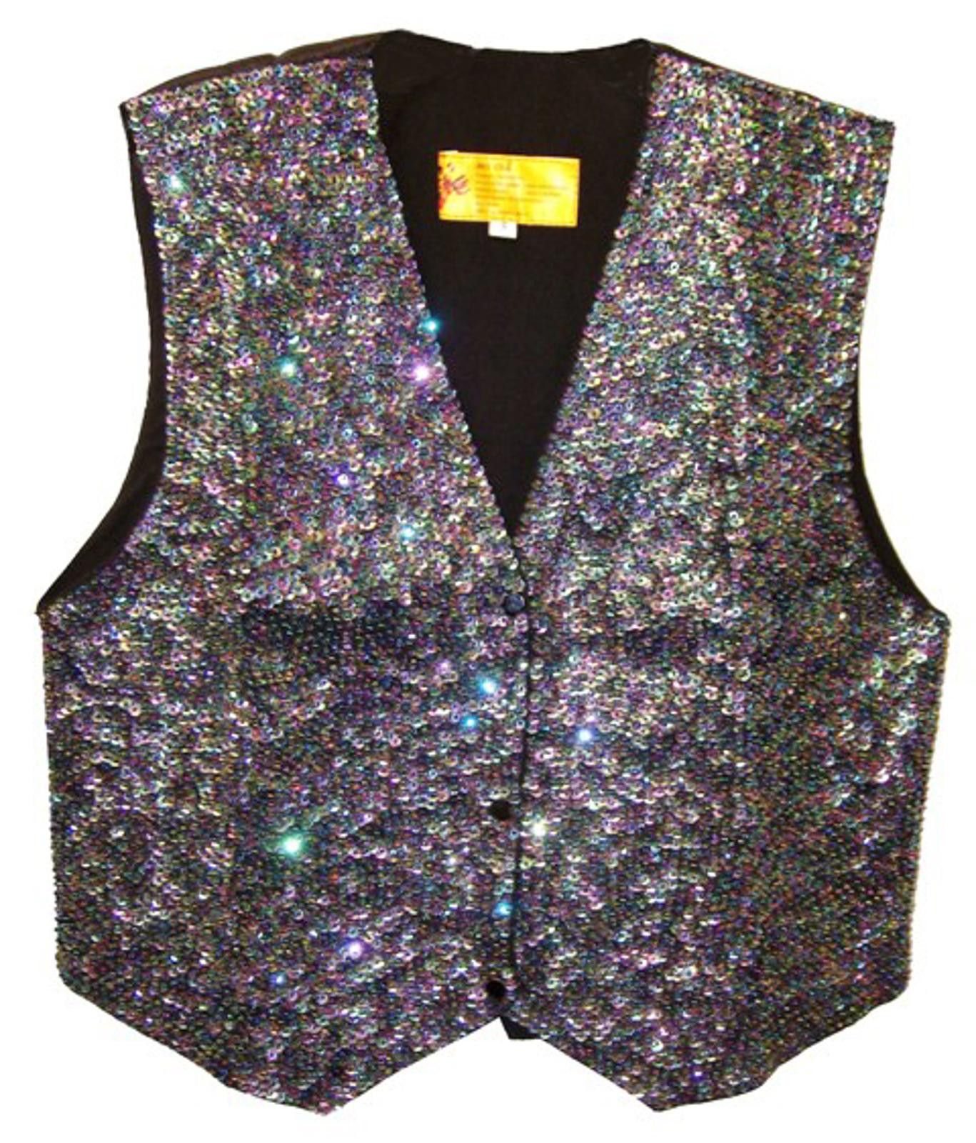 Designer Sequin Vest PEACOCK Size ONE SIZE - 1 Preview