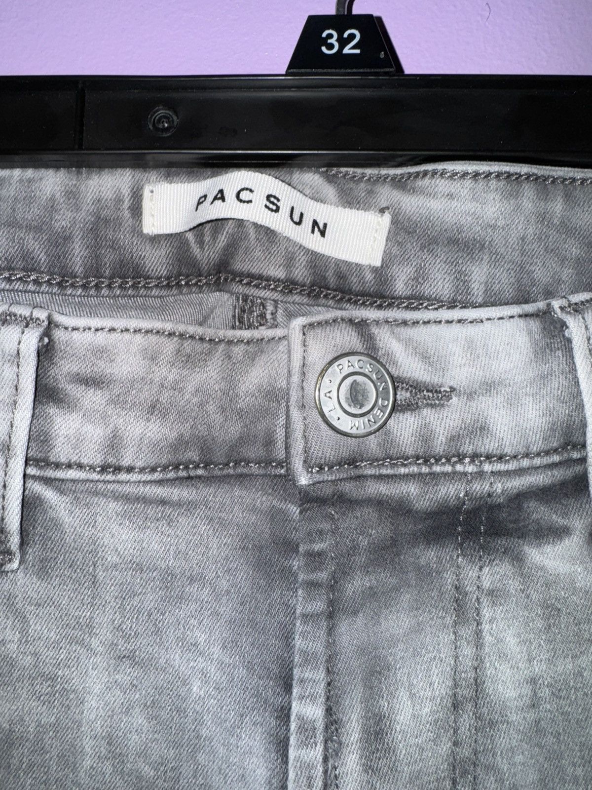 Pacsun Pacsun stacked skinny jeans Size US 32 / EU 48 - 4 Thumbnail
