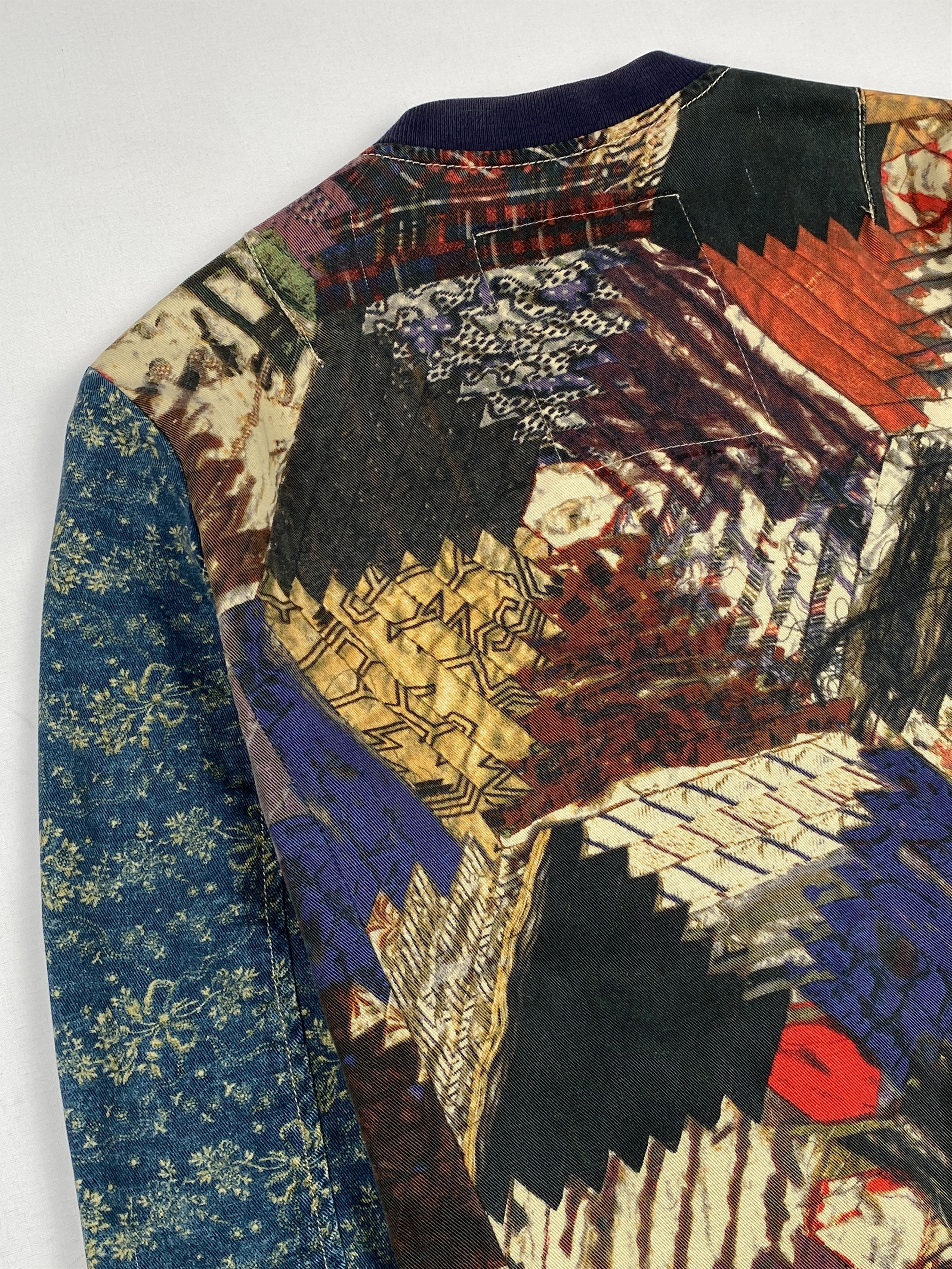 Denim & Supply Ralph Lauren Patchwork Blouson Jacket Size US XS / EU 42 / 0 - 12 Thumbnail