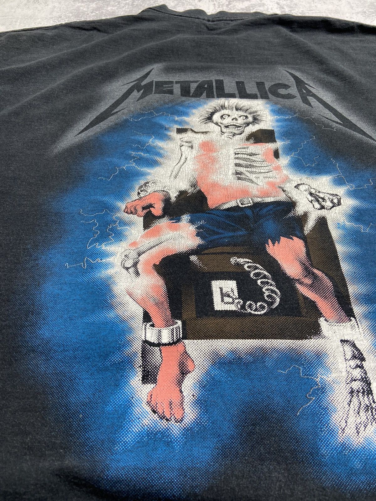 Band Tees Metallica 1994 “Kill ‘Em All” “Ride The Lightning” Band Tee Size US L / EU 52-54 / 3 - 5 Thumbnail