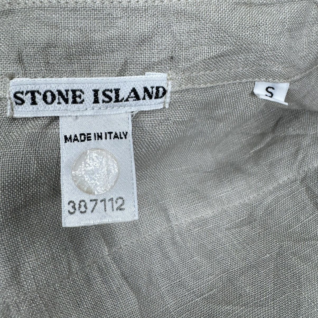 Stone Island 🔥VTG 90s STONE ISLAND LINEN LONG-SLEEVE SHIRTS Size US S / EU 44-46 / 1 - 15 Thumbnail