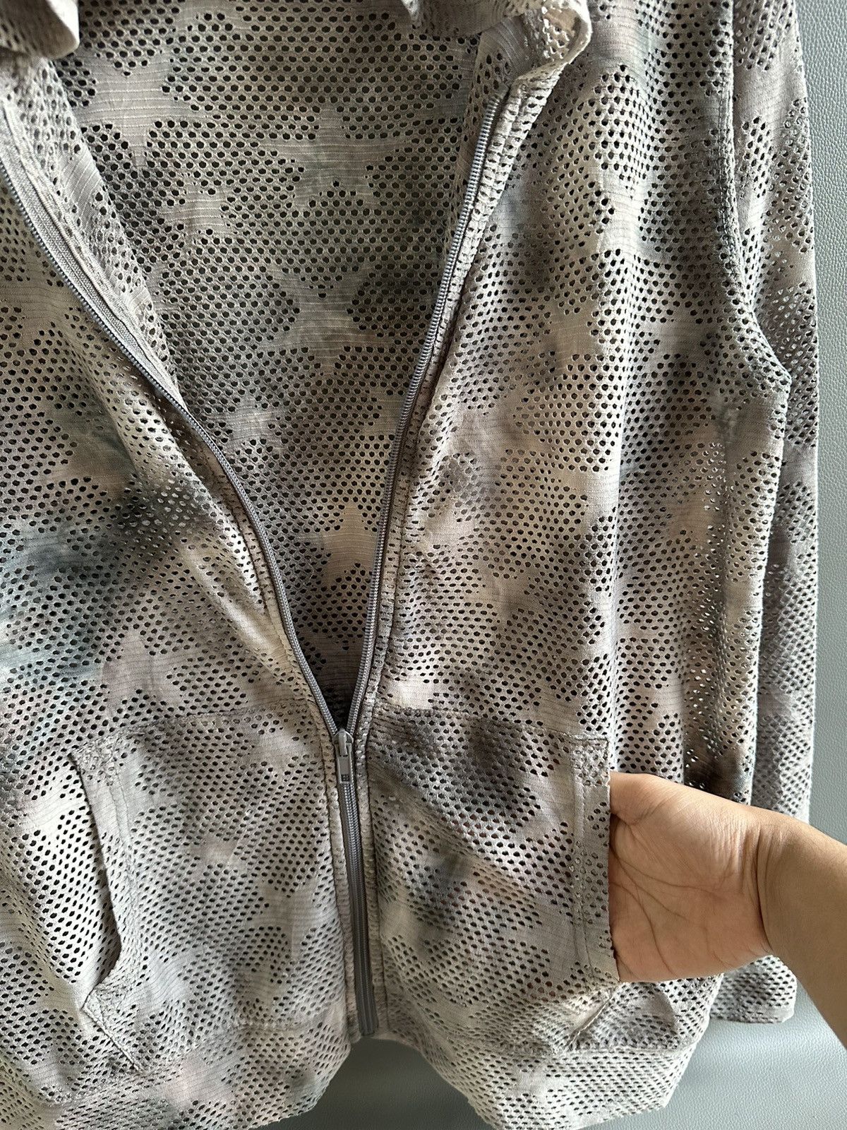 Beauty Beast UNDERWOOD SCHOOL VINTAGE TRANSPARENT ABSTRACT ZIP HOODIE Size US L / EU 52-54 / 3 - 6 Thumbnail
