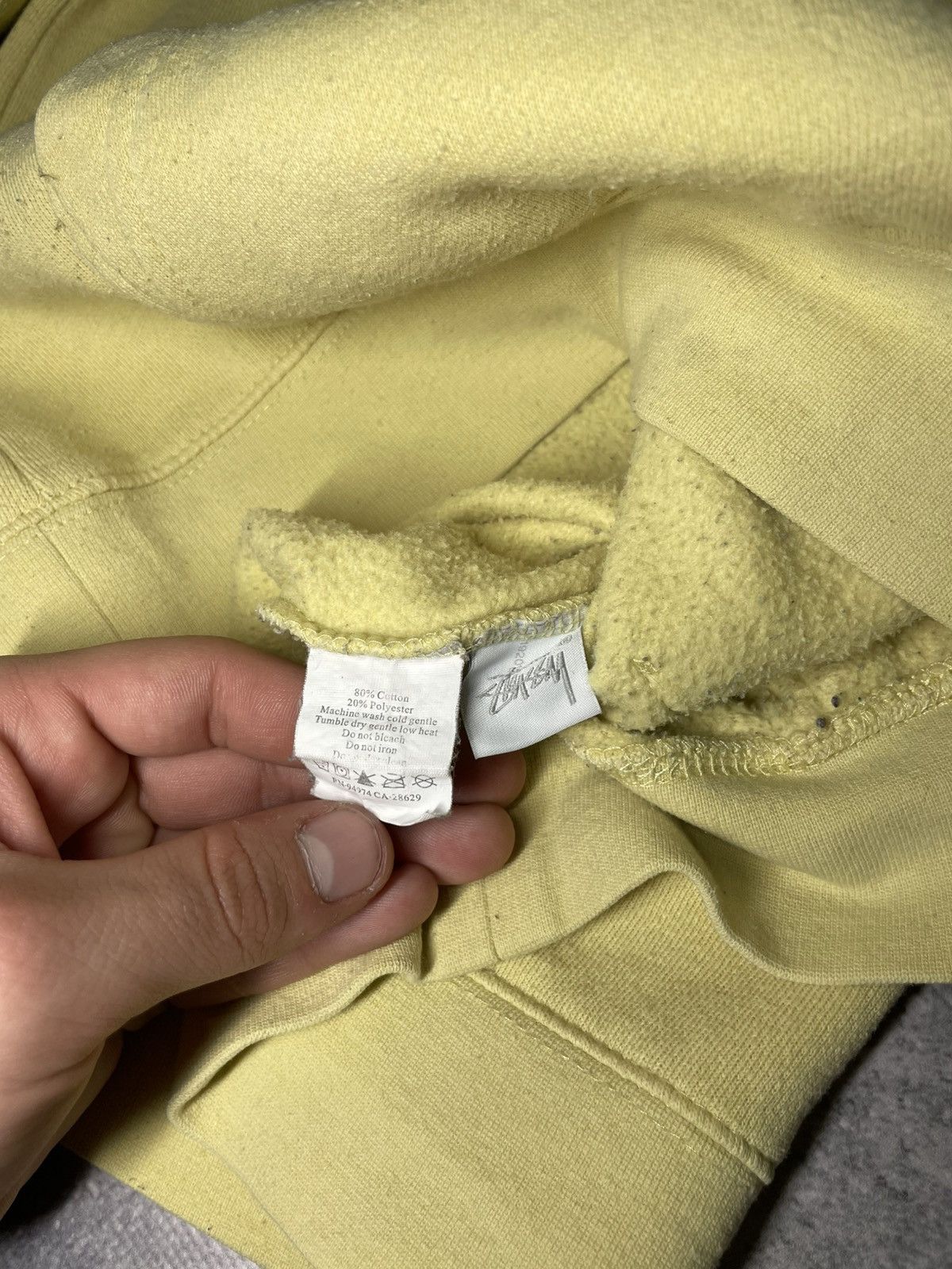 Stussy Rare Vintage Stussy Centre logo Streetwear Hoodie Size US S / EU 44-46 / 1 - 5 Thumbnail