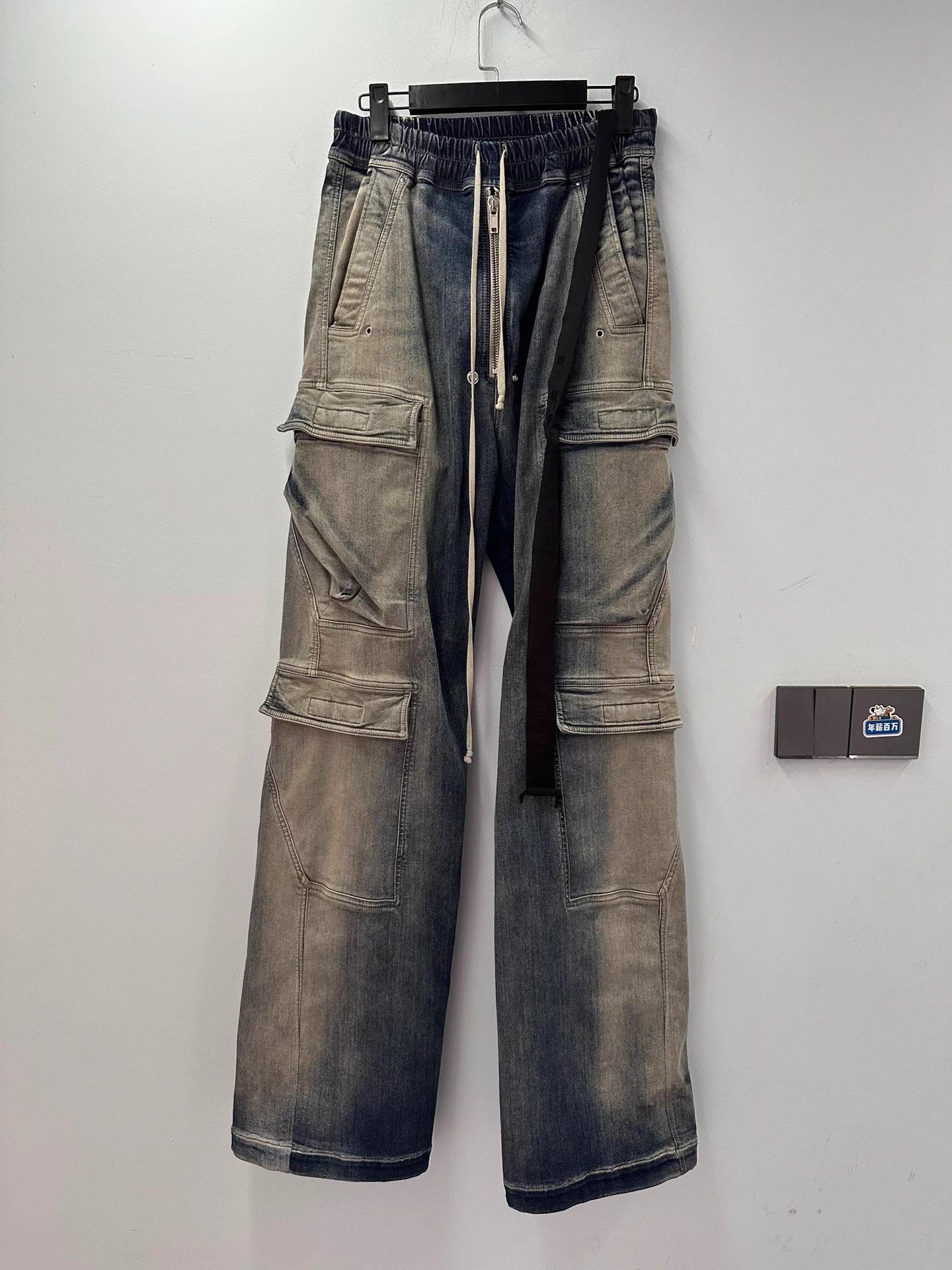 Rick Owens Rick Owens DRKSHDW 23ss Bela Cargo Gradient Jeans S Size US 30 / EU 46 - 1 Thumbnail