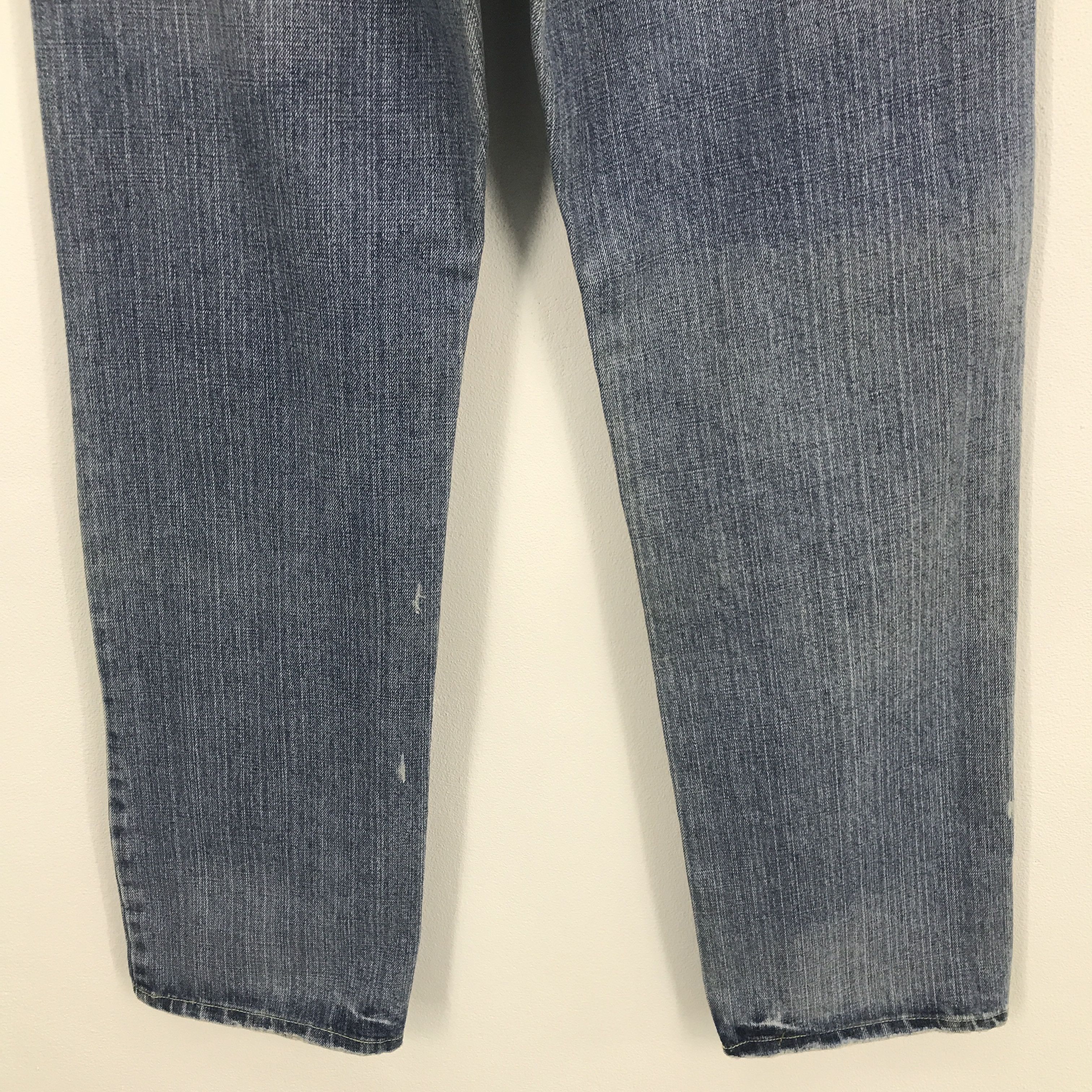 Abercrombie & Fitch Rare abercrombie & fitch distressed style japan denim pants Size US 30 / EU 46 - 6 Thumbnail