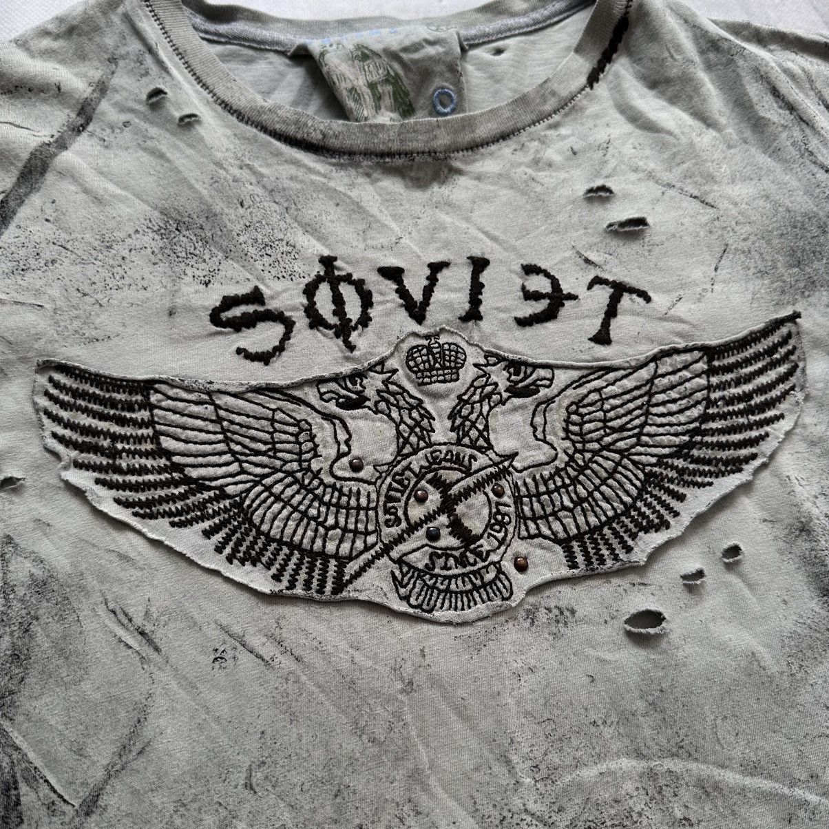 Hysteric Glamour × Undercover Military Soviet Union Hysteric Glamour Style Punk T-Shirt Size US XL / EU 56 / 4 - 10 Thumbnail