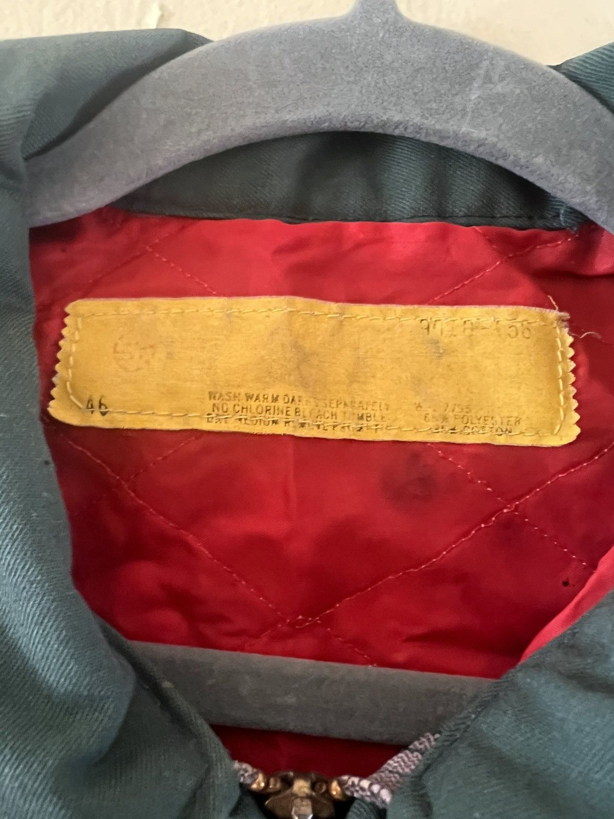 Vintage Vtg 80s "Hickory High, Inc."Work Jacket Tag faded Size US L / EU 52-54 / 3 - 4 Thumbnail