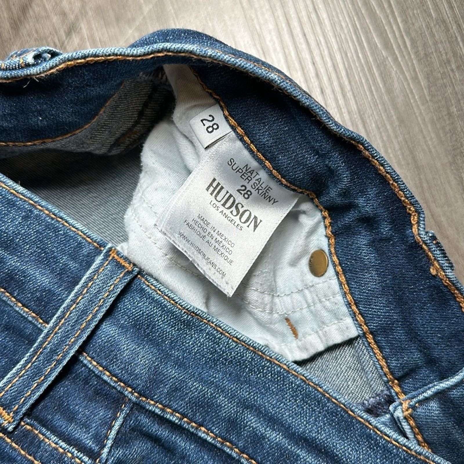 Hudson Hudson Natalie Super Skinny Jeans - 28 Size 28" / US 6 / IT 42 - 7 Thumbnail