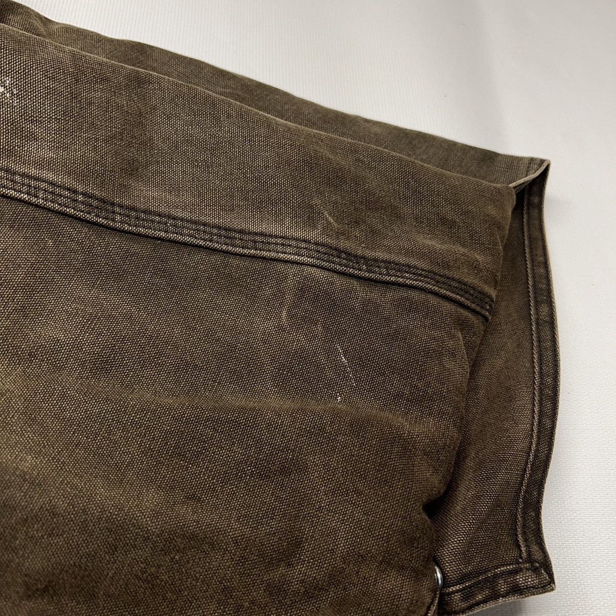 Carhartt × Vintage Carhartt Jacket Brown Duster Chore Barn Coat Canvas Full Zip Size US L / EU 52-54 / 3 - 9 Thumbnail