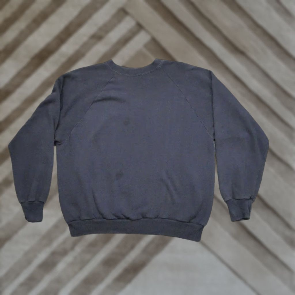 Vintage VINTAGE Sweatshirt Pullover Raglan Slim? (No) Size US M / EU 48-50 / 2 - 1 Thumbnail