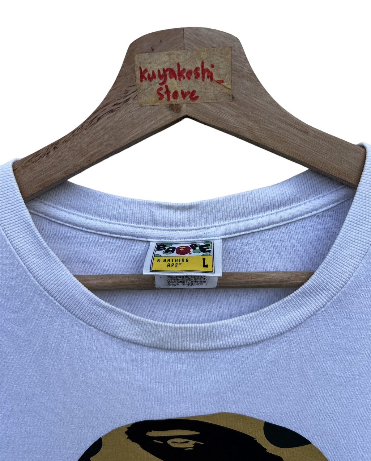 Bape 1st Camo Big Ape Head Tee Size US L / EU 52-54 / 3 - 3 Thumbnail