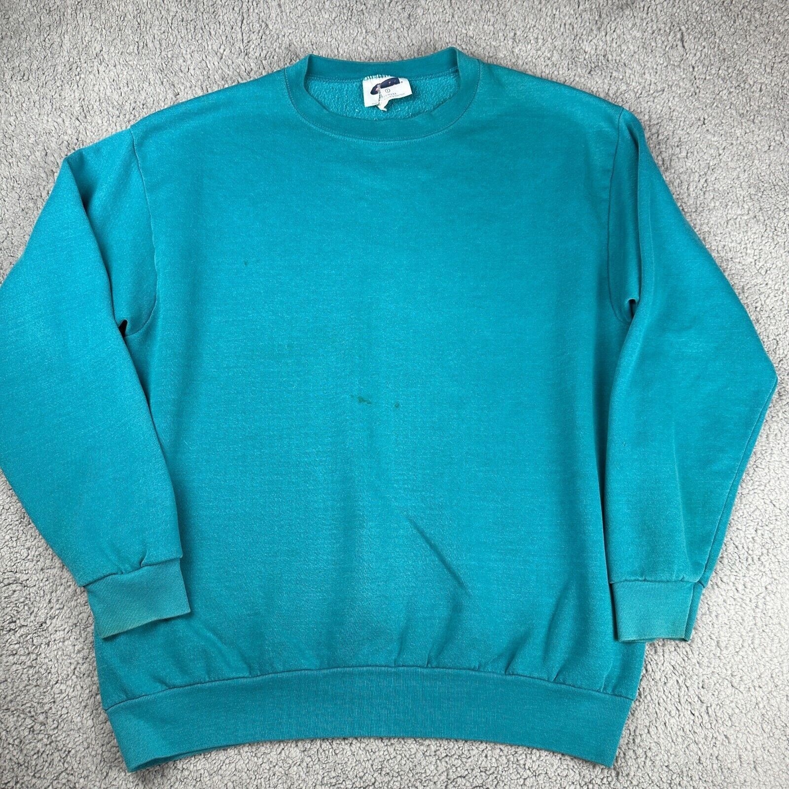 CSA Vintage CSA Blank Blue Sweater Sweatshirt Adult Men Size L Size US L / EU 52-54 / 3 - 1 Thumbnail