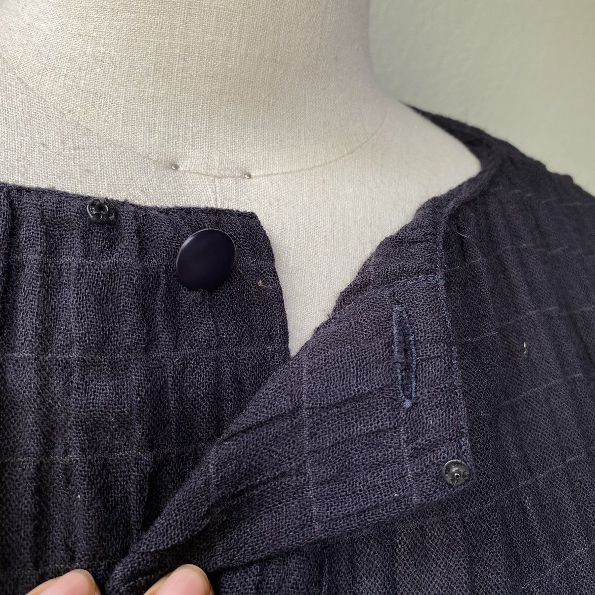 Dior Christian Dior Purple Ruched Button-Up Blouse Size M / US 6-8 / IT 42-44 - 12 Thumbnail