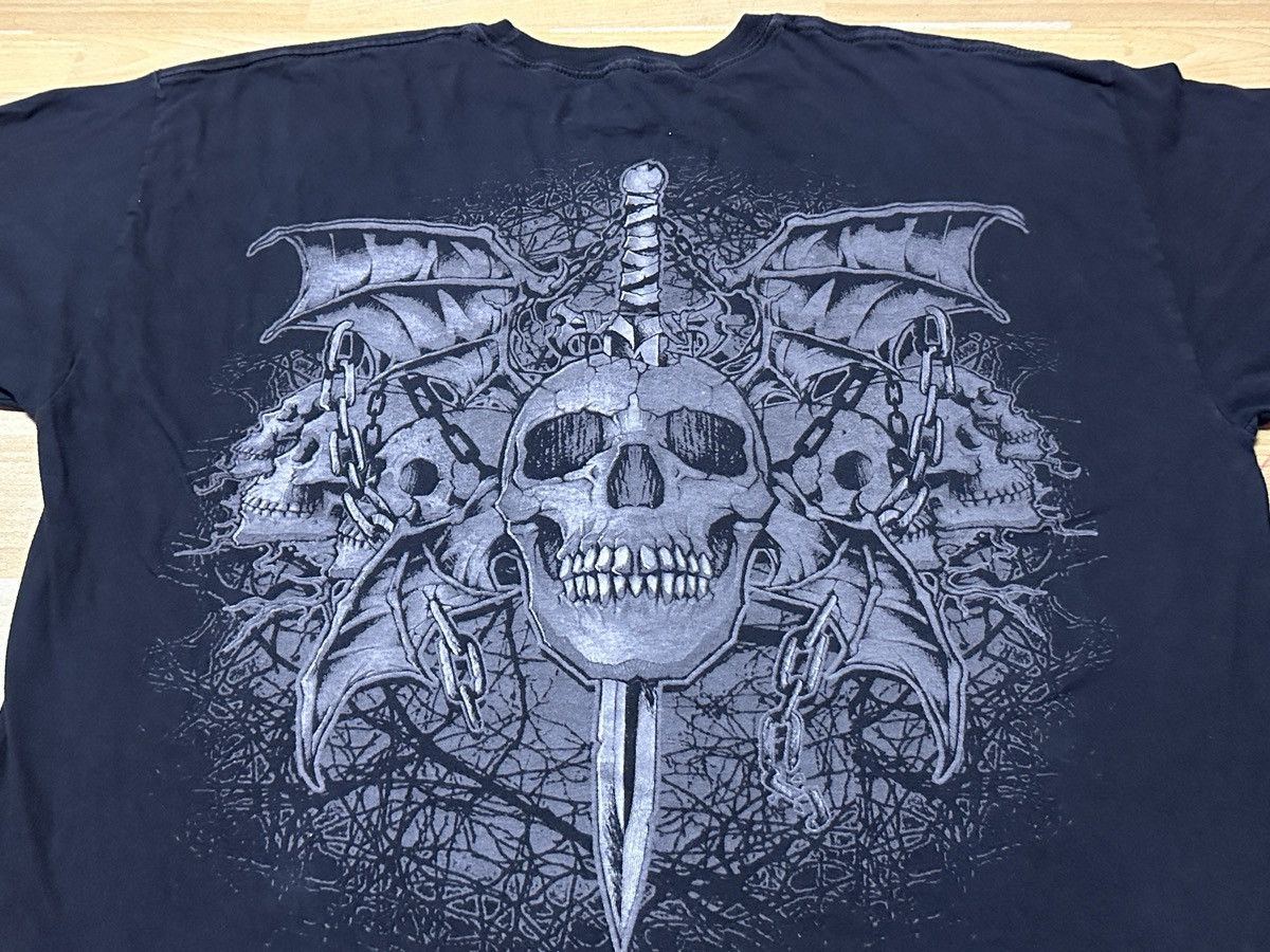 Japanese Brand × Vintage Rare🔥🔥Skull tee Size US XL / EU 56 / 4 - 10 Thumbnail