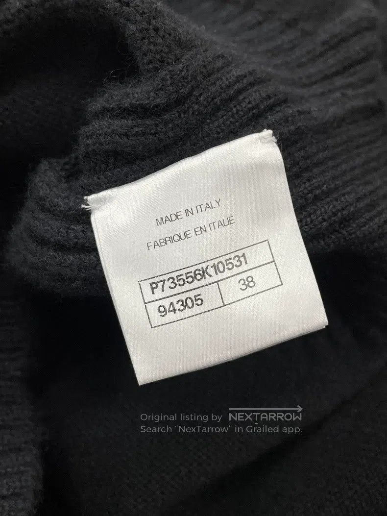 Chanel Chanel Black V-neck cashmere knitted dress Size XS / US 0-2 / IT 36-38 - 5 Thumbnail