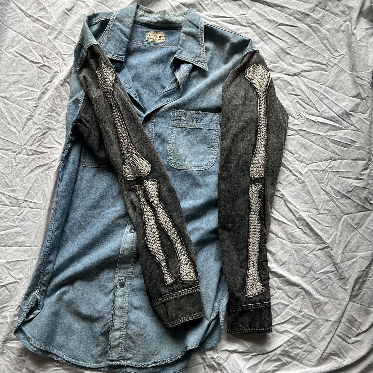 Kapital Kountry Kapital Kountry Bone Shirt Size US L / EU 52-54 / 3 - 9 Thumbnail