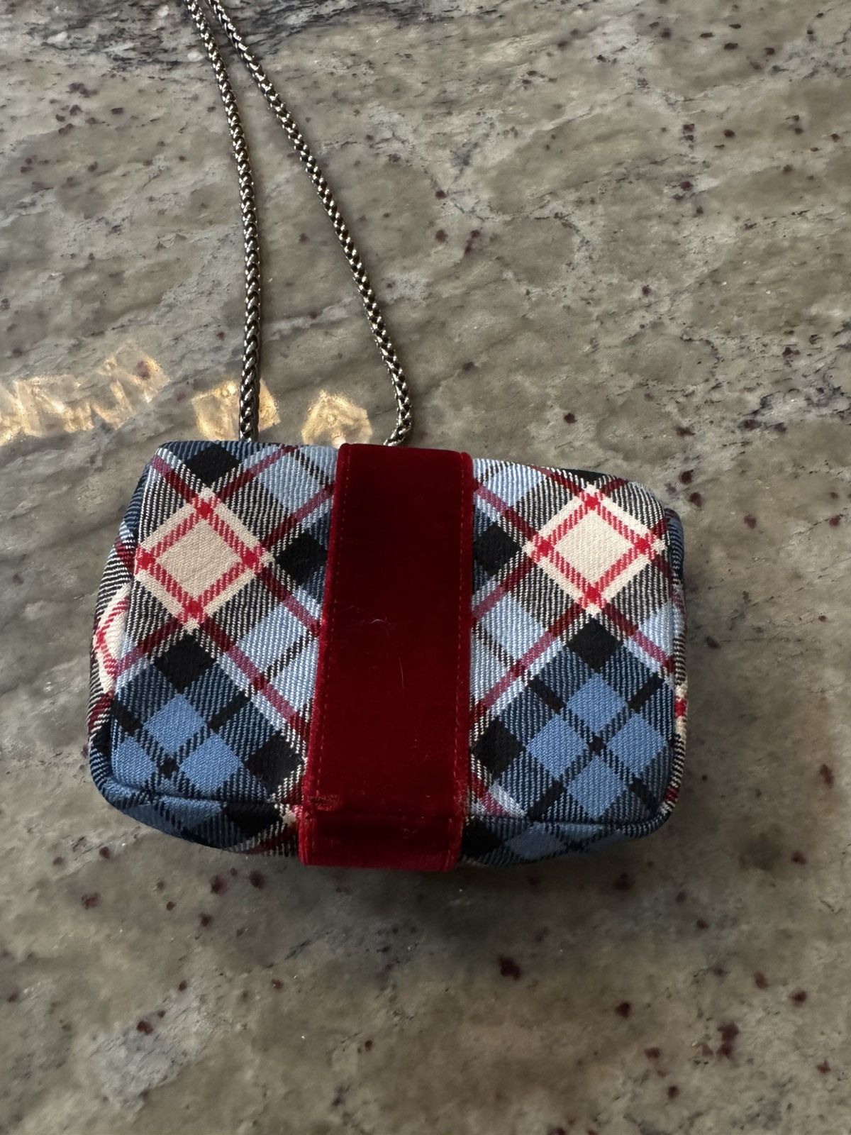 Christian Louboutin CHRISTIAN LOUBOUTIN Velvet Mini Bag Size ONE SIZE - 6 Thumbnail