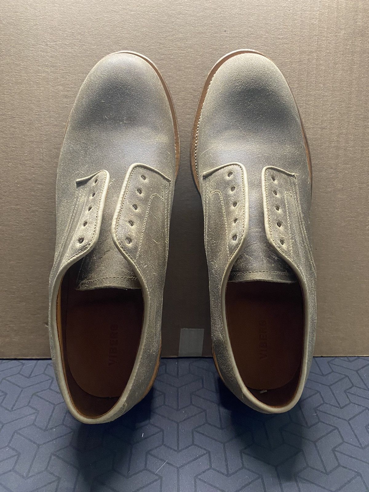 Viberg Rockland Blucher CFS Natural Waxed Commander