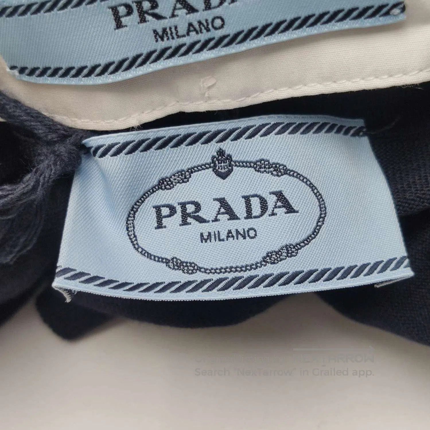 Prada Prada Wool Color Block Button. Size XXS / US 00 / IT 34 - 4 Thumbnail