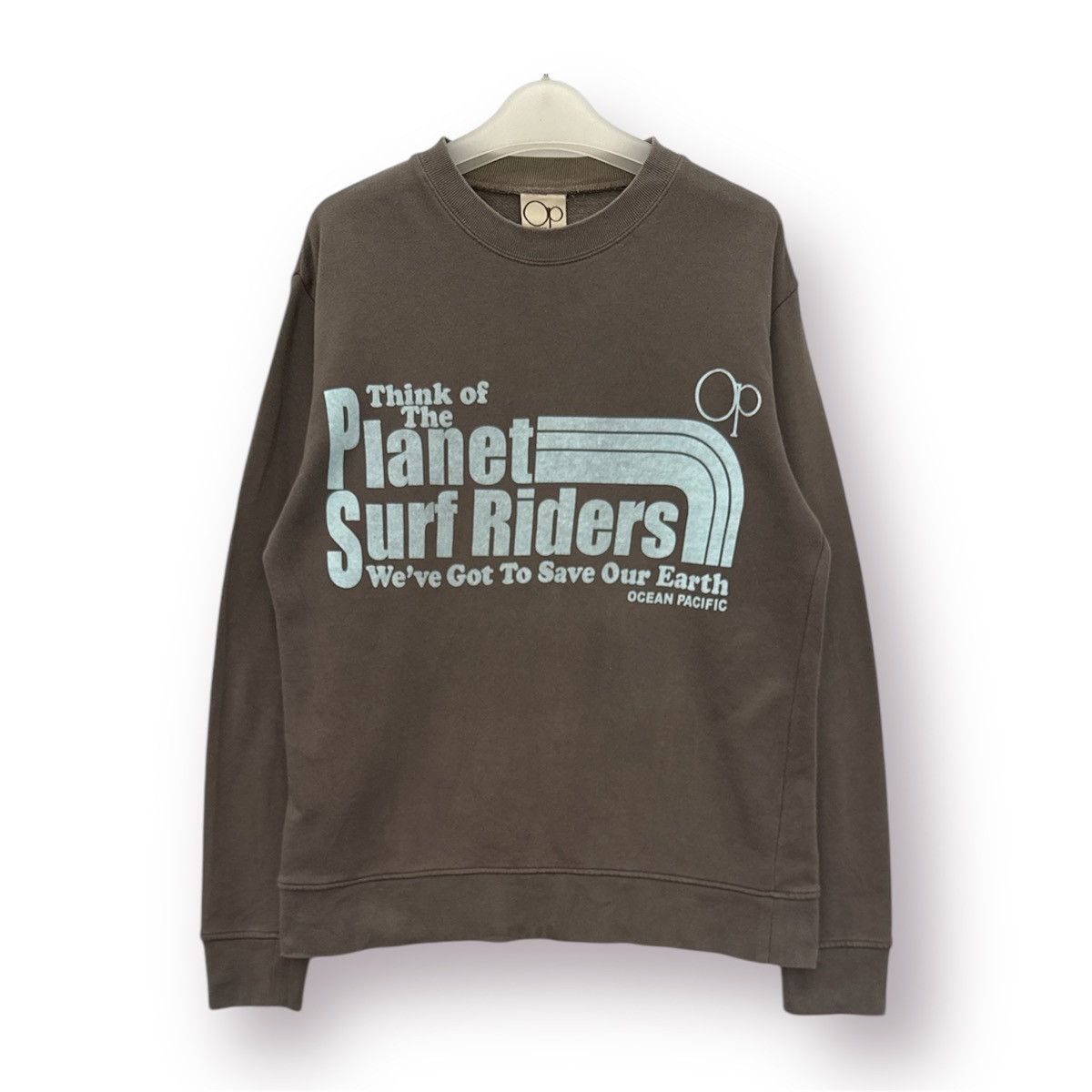 Ocean Pacific 🔥 OP Ocean Pacific sunwear Surfing design Sweatshirt - M Size M / US 6-8 / IT 42-44 - 1 Thumbnail