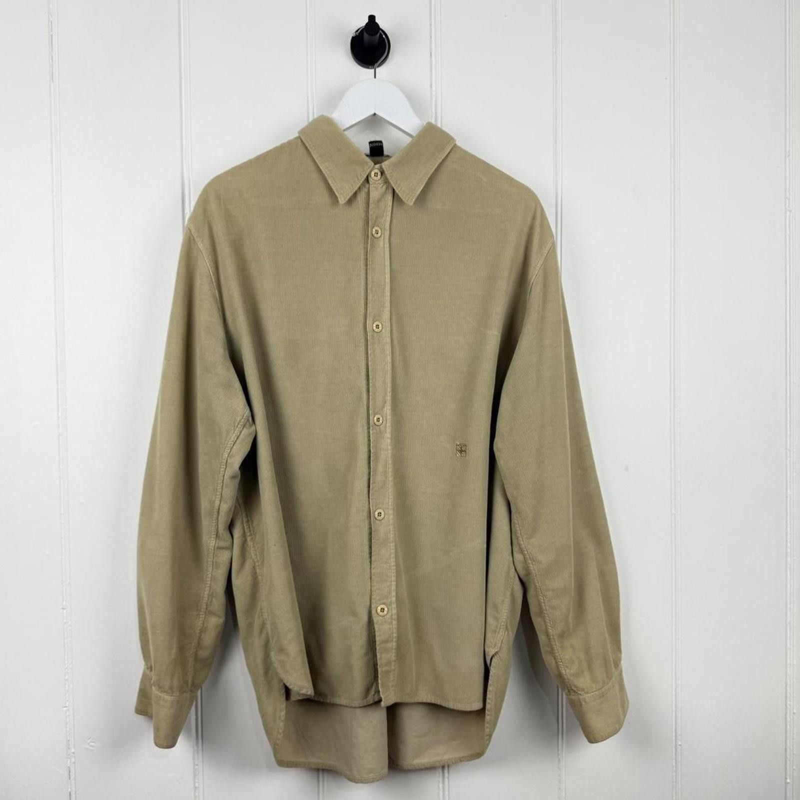 Stone Island 2000’s Stone Island Corduroy Shirt Size US XL / EU 56 / 4 - 1 Thumbnail