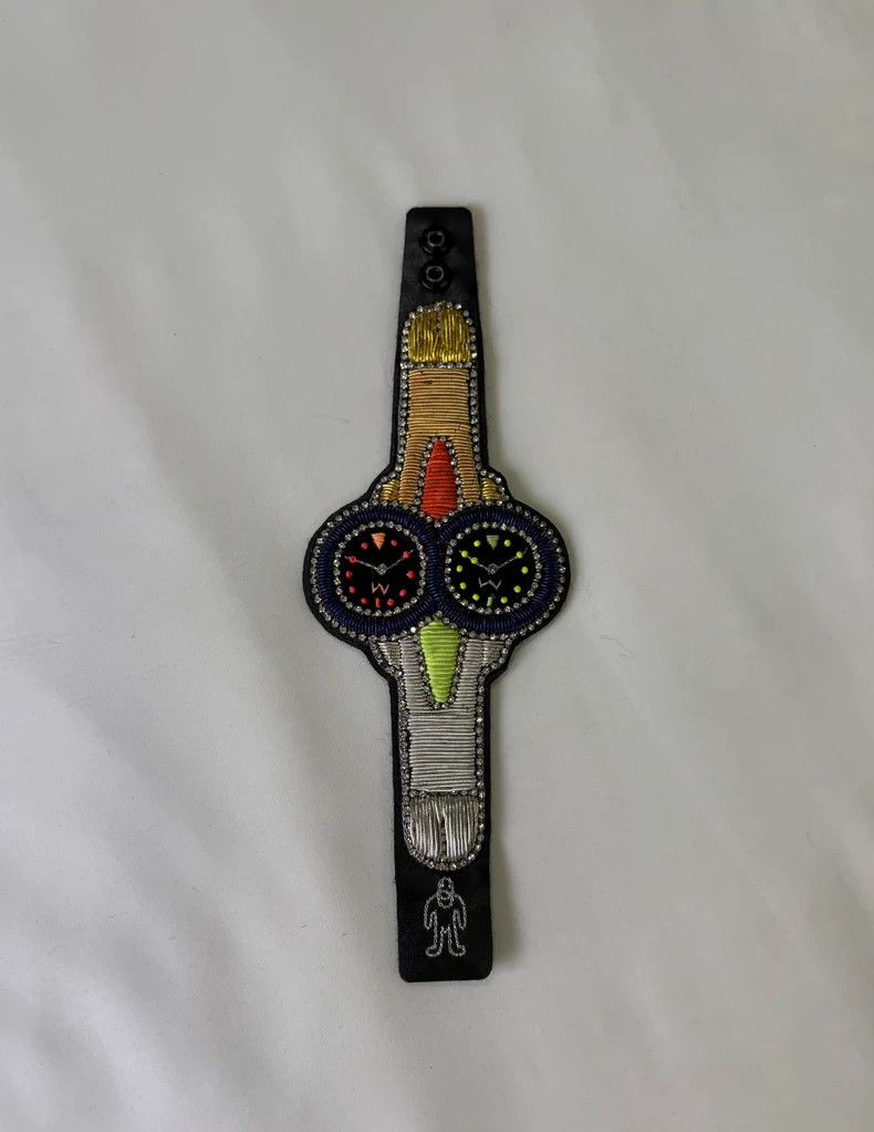 Walter Van Beirendonck Walter Van Beirendonck Embroidered Watch Accessory - dmc Size ONE SIZE - 1 Thumbnail