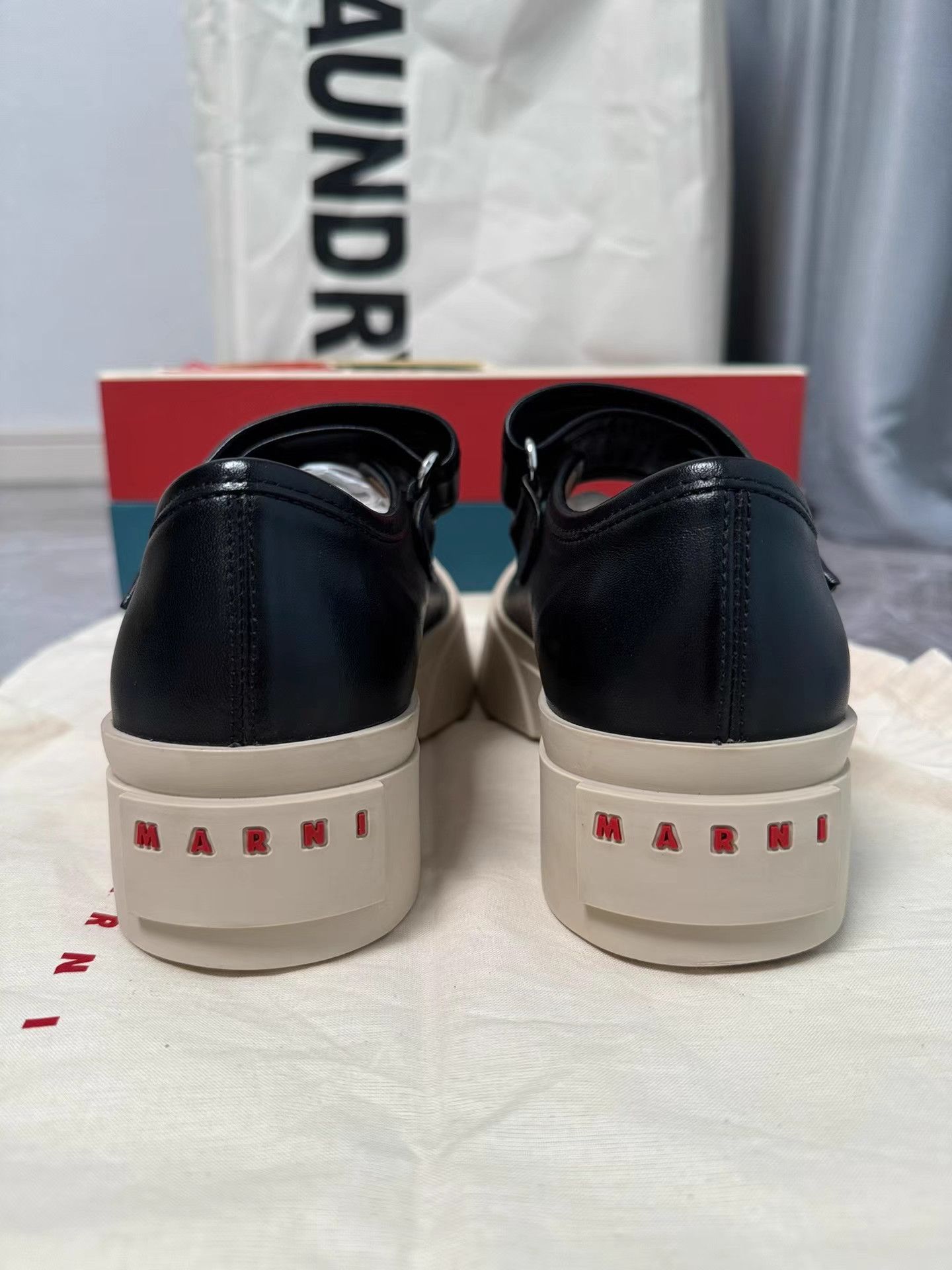 Marni Marni Velcro Strap Big Toe Shoes K6 Size US 7 / IT 37 - 3 Thumbnail
