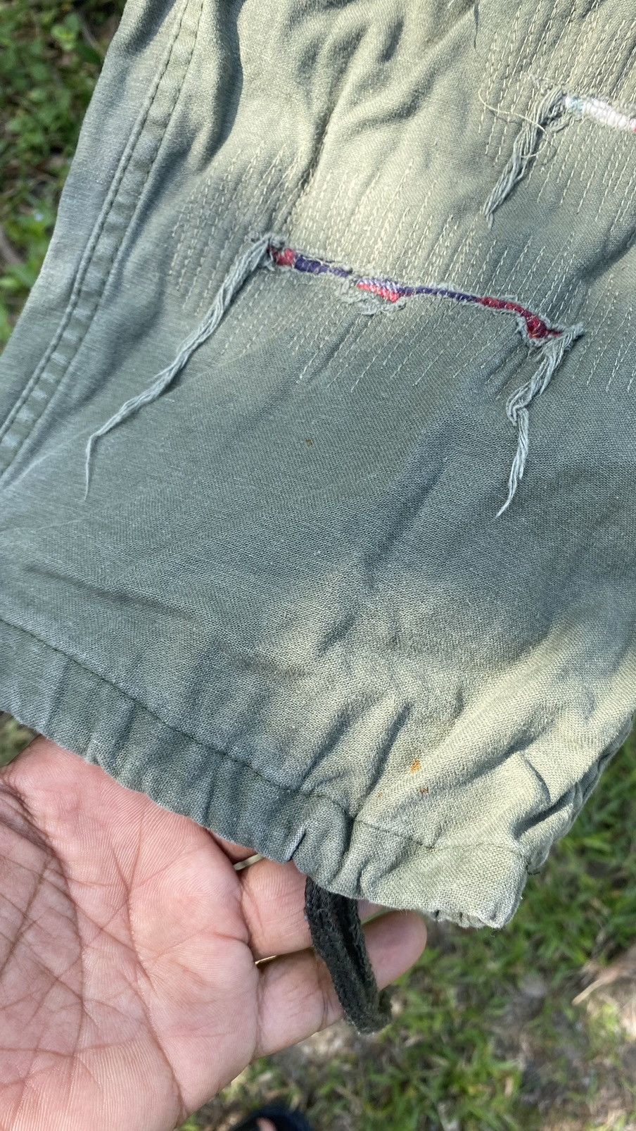Japanese Brand Distressed TROUSER SHELL FIELD M-1951 Cargo Pants Size US 35 - 10 Thumbnail