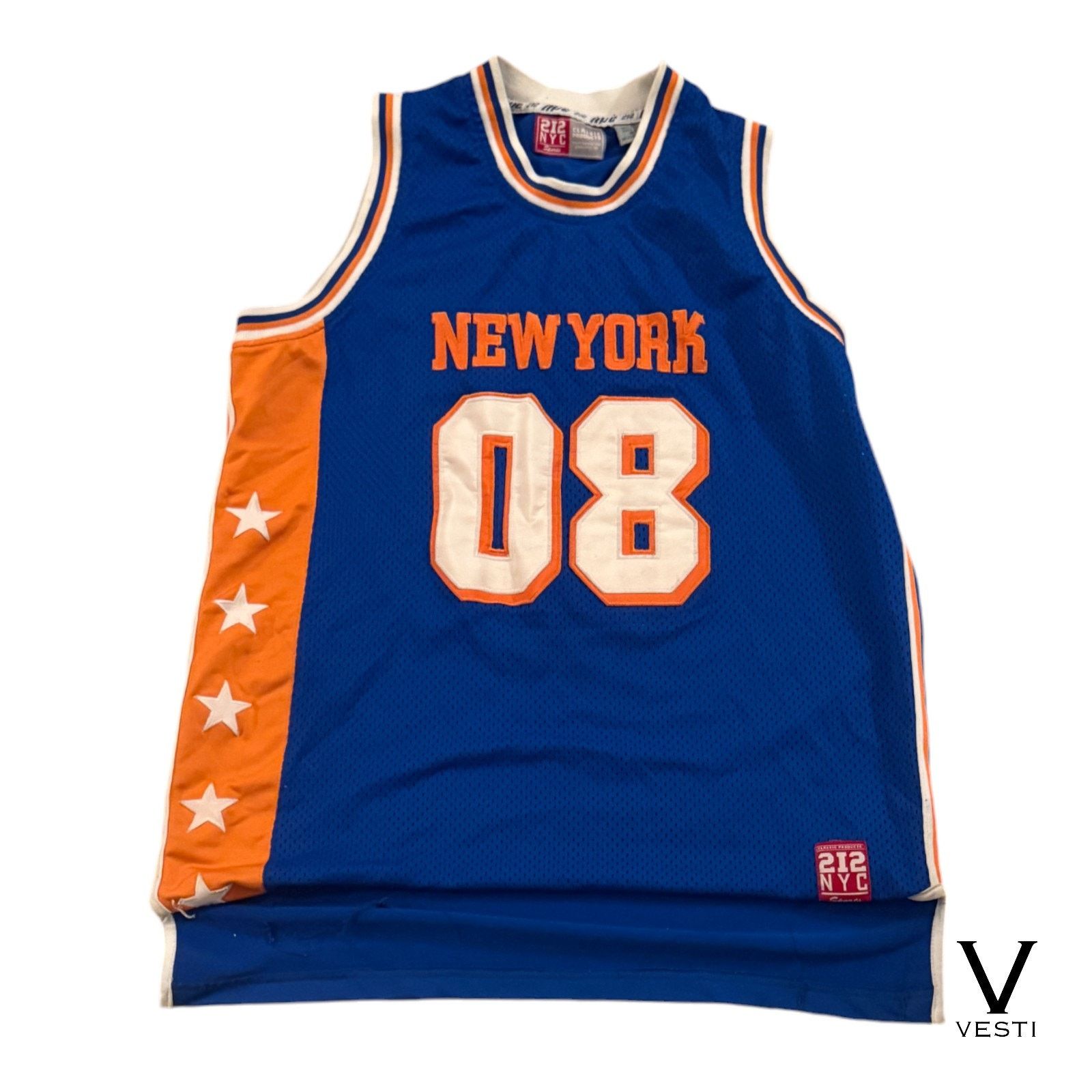 & Other Stories New York Knicks #8 Jersey Mens Medium Blue 212 NYC Size US M / EU 48-50 / 2 - 1 Thumbnail
