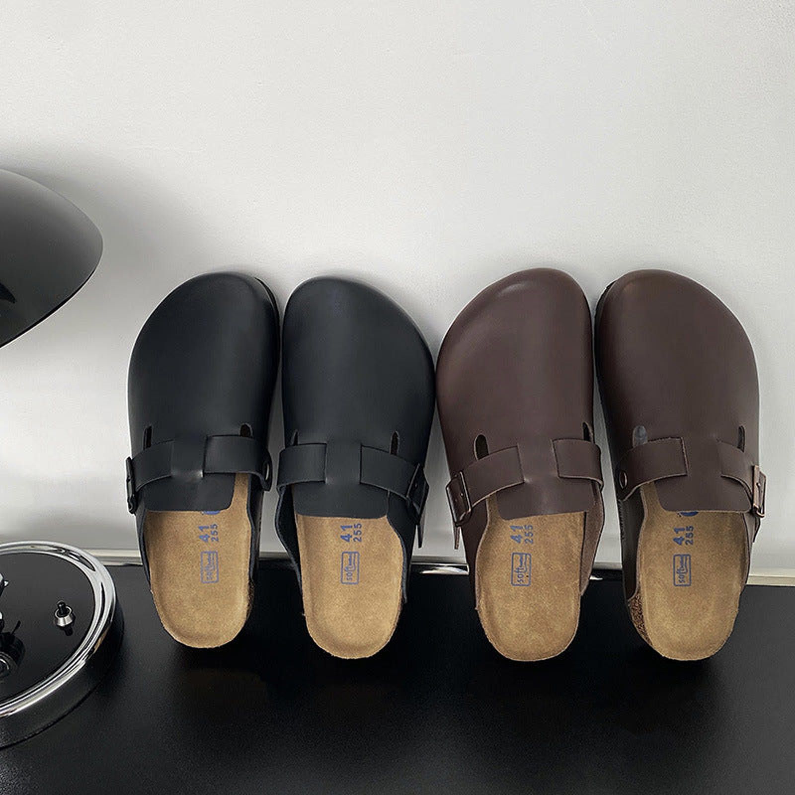 Japanese Brand Cork-Sole Genuine Leather Half-Mule Size US 8 / EU 41 - 5 Thumbnail