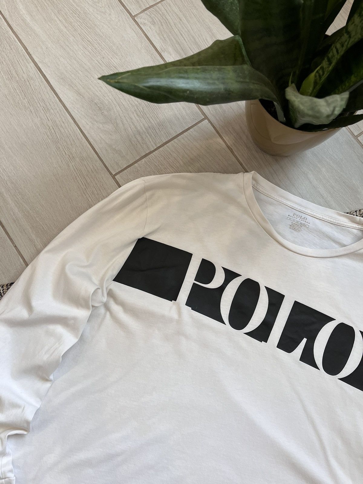 Polo Ralph Lauren × Vintage Polo Ralph Lauren longsleeve tshirt minimalistic logo Size US XL / EU 56 / 4 - 5 Thumbnail