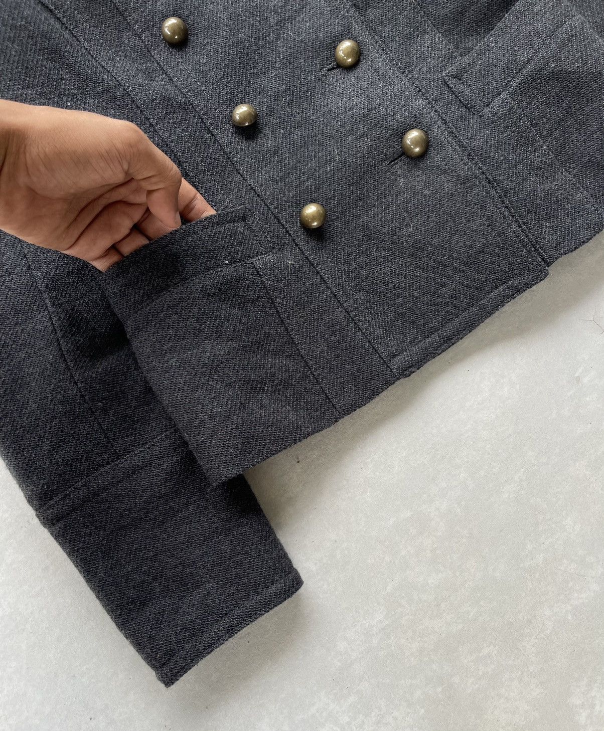 Sonia Rykiel SONIA RYKIEL WOMEN'S WOOL DOUBLE BREASTED COAT/JACKET Size S / US 4 / IT 40 - 5 Thumbnail