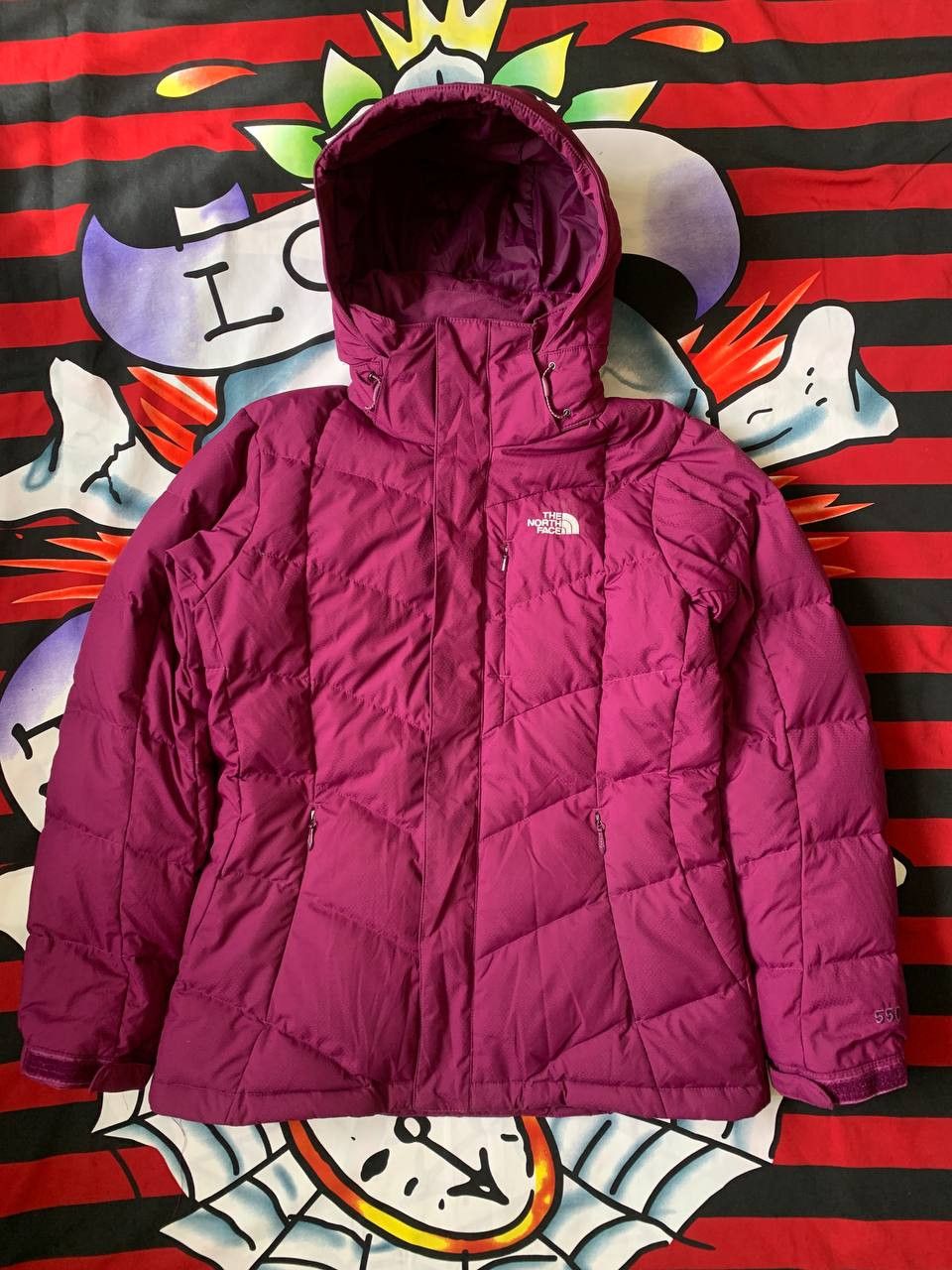 The North Face The North Face 550 Fill Down womens Jacket in purple Size M Size M / US 6-8 / IT 42-44 - 1 Thumbnail