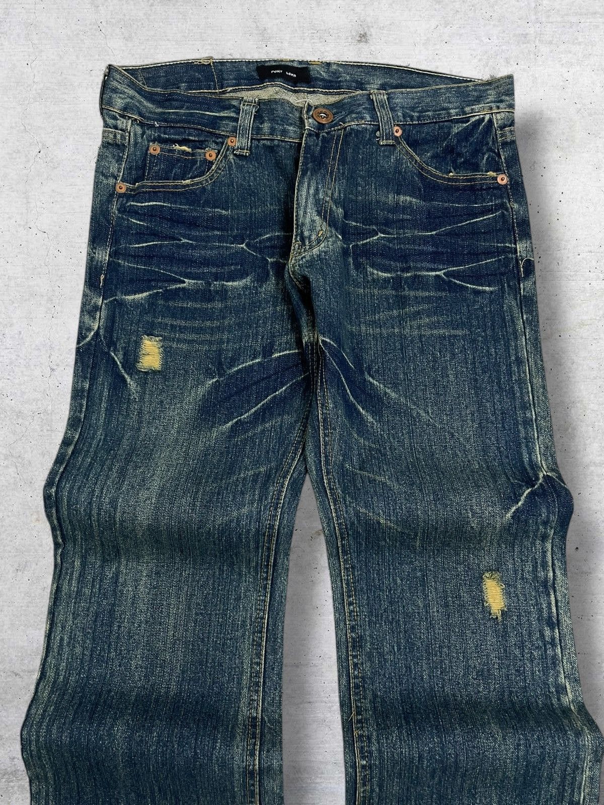 Hysteric Glamour POINT LOMA 1990S JAPAN DESIGNER PEACE&LOVE DAICOCK DENIM Size US 33 - 13 Thumbnail
