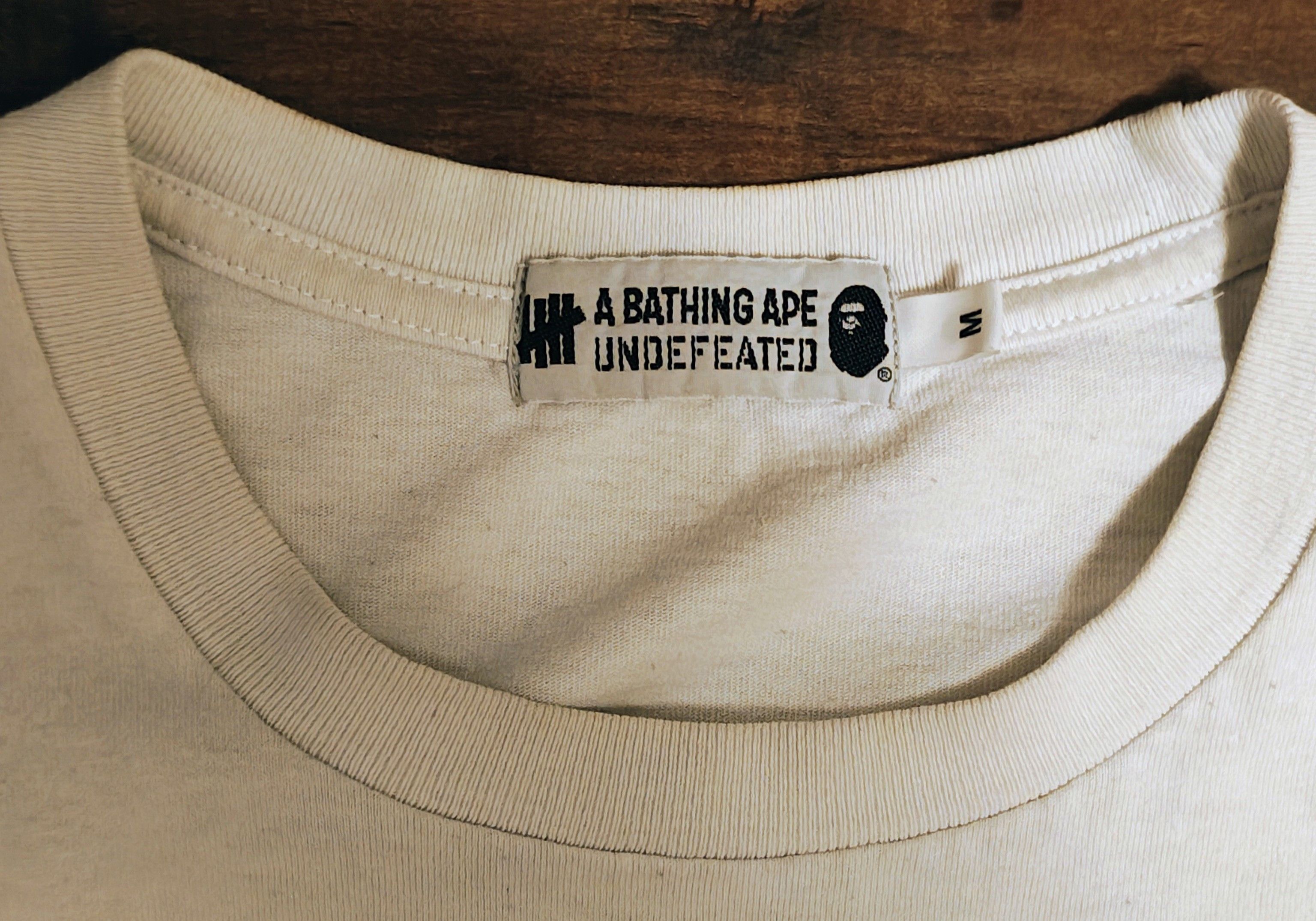Bape × Undefeated Bape x Undefeated Tee Size US M / EU 48-50 / 2 - 4 Thumbnail