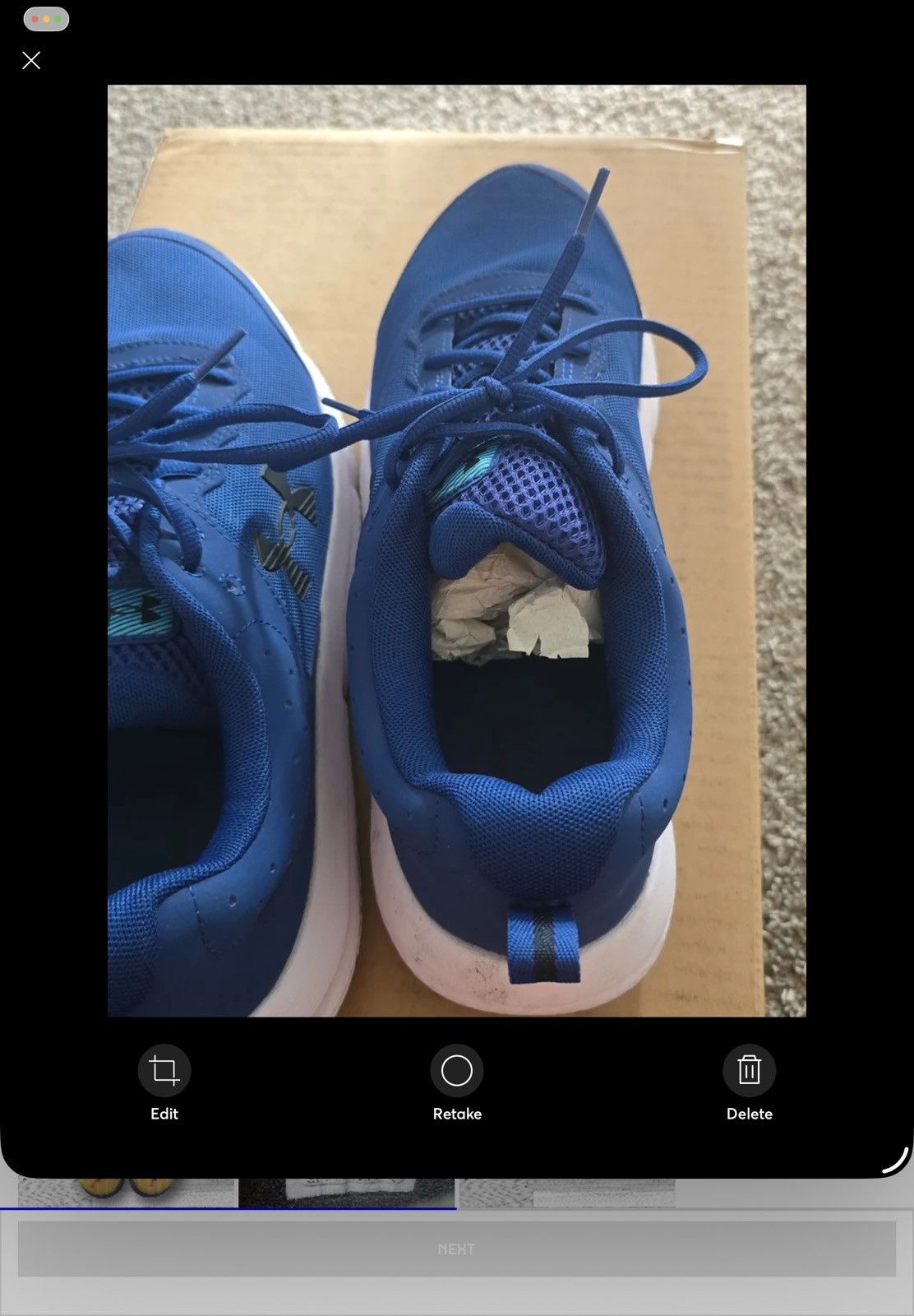 Under Armour Under Armour Assert 10 Blue Athletic Sneakers Size 13 Size US 13 / EU 46 - 6 Thumbnail