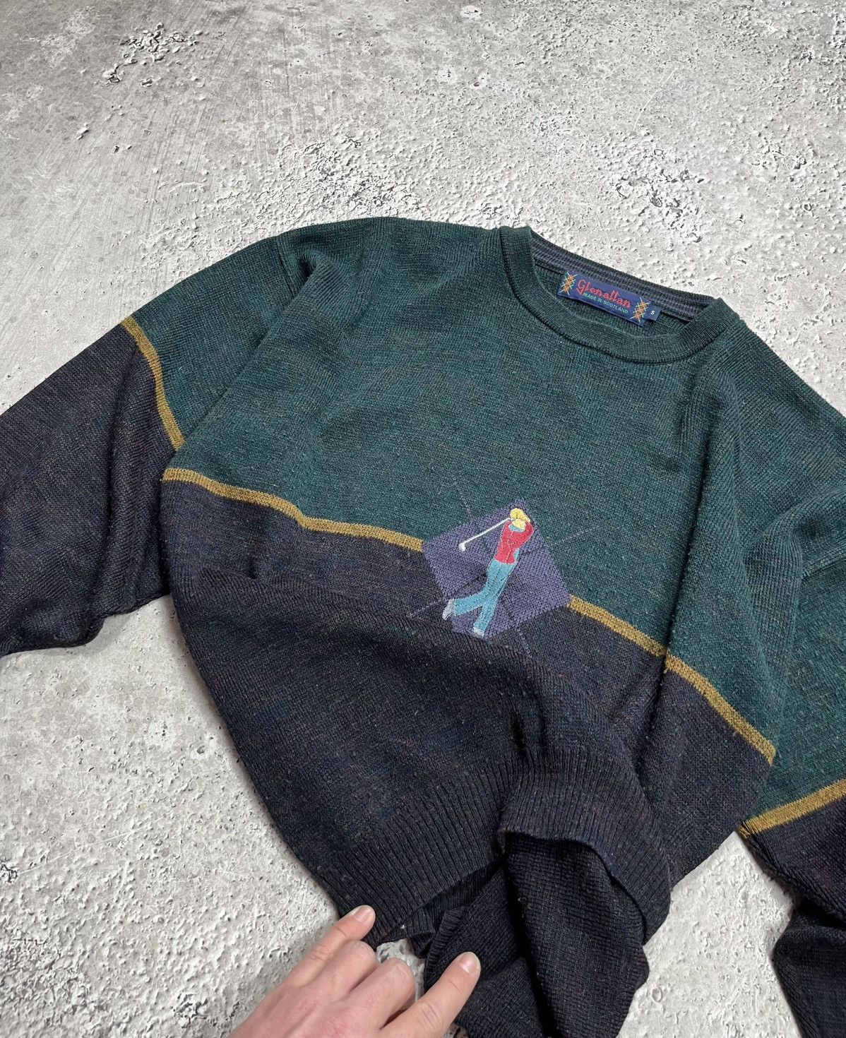 Other Vintage Glenallan Golf Sweater Size S Made in Scotland Knit Size US S / EU 44-46 / 1 - 7 Thumbnail