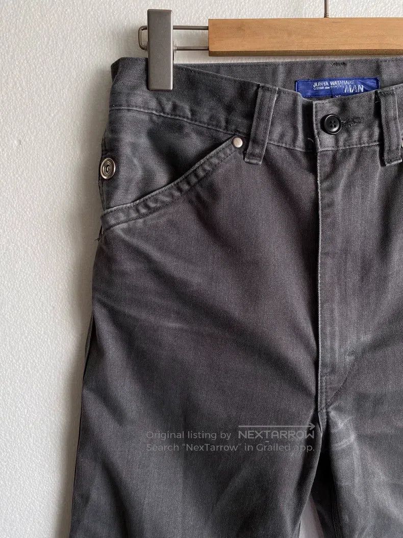 Junya Watanabe Junya Watanabe size XS Wash-worn denim pants Size US 27 - 3 Thumbnail