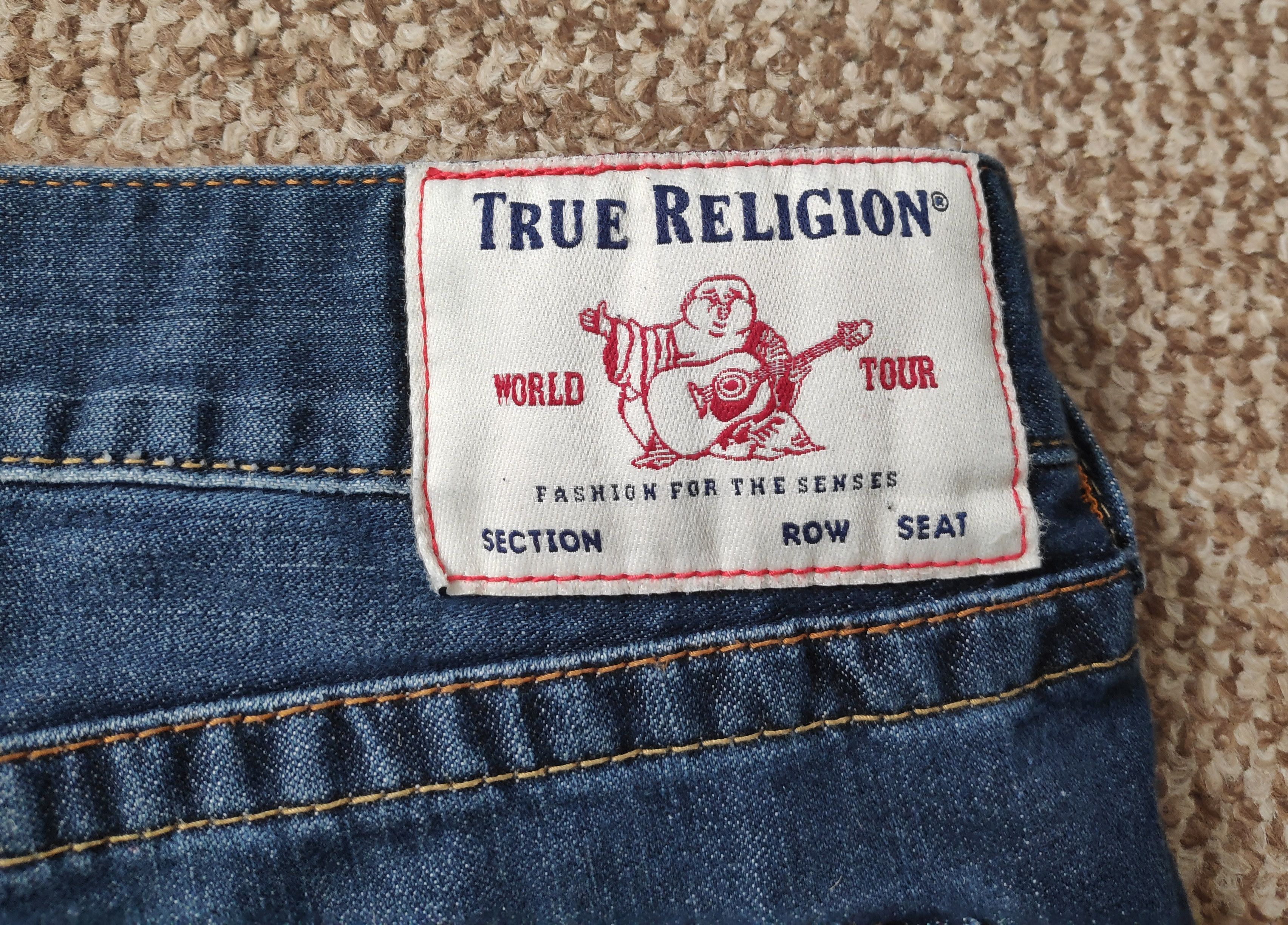 True Religion True Religion Rocco Relaxed Skinny Denim Jeans size W38 Size US 38 / EU 54 - 9 Thumbnail