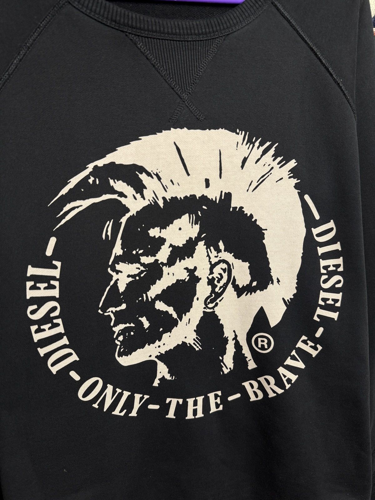 Diesel × Vintage Vintage Diesel Hoodie Big Logo Streetwear Y2K Size US M / EU 48-50 / 2 - 5 Thumbnail