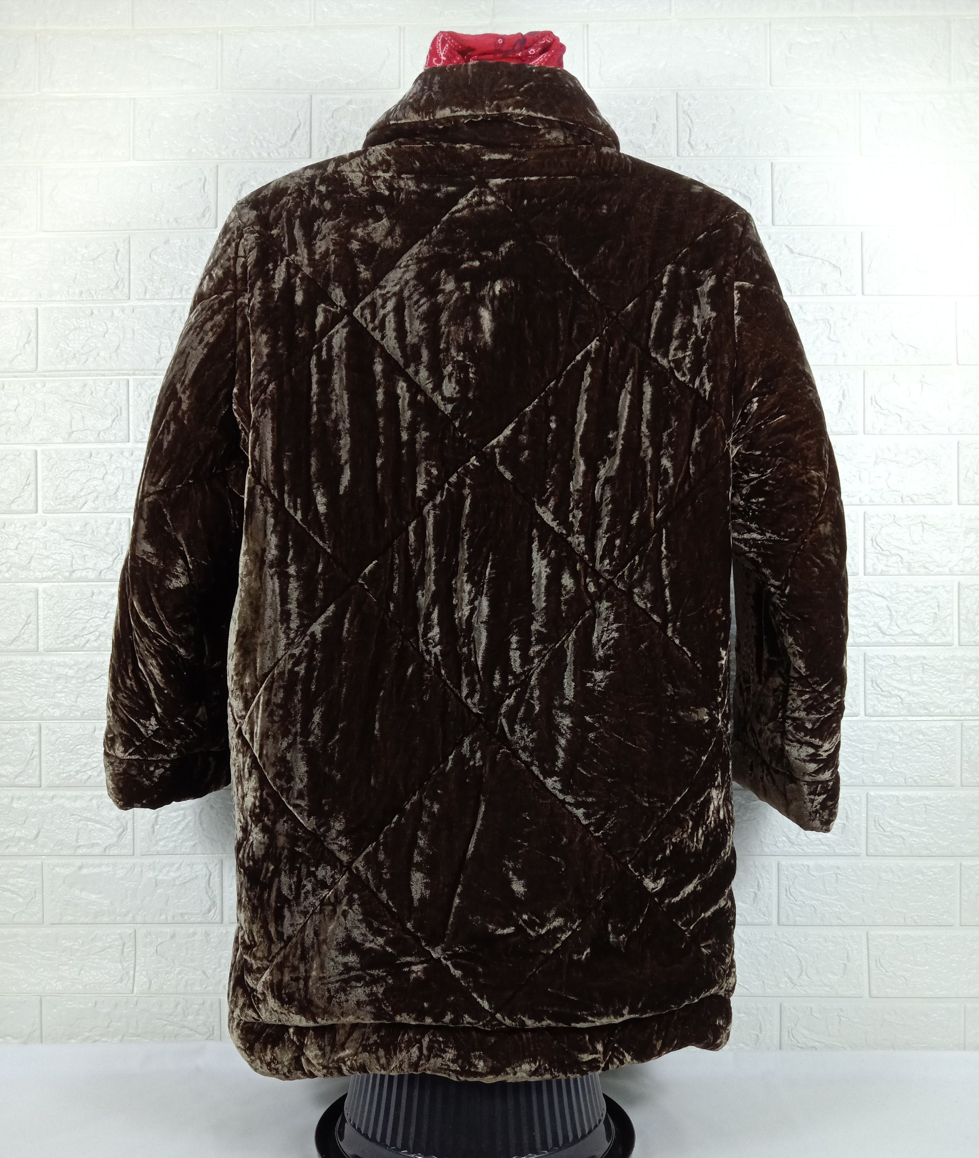 Allegri Vintage Allegri Velvet Puffer Long Jacket Size US L / EU 52-54 / 3 - 4 Thumbnail
